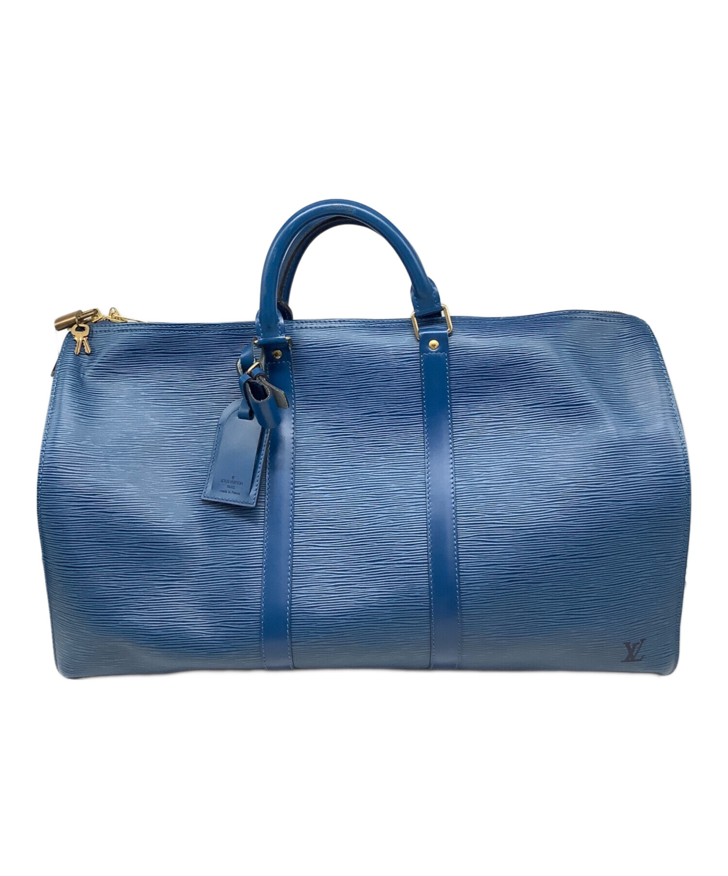 ☆5/10限定の値下げ！LOUIS VUITTON エピ キーポル50ブルー