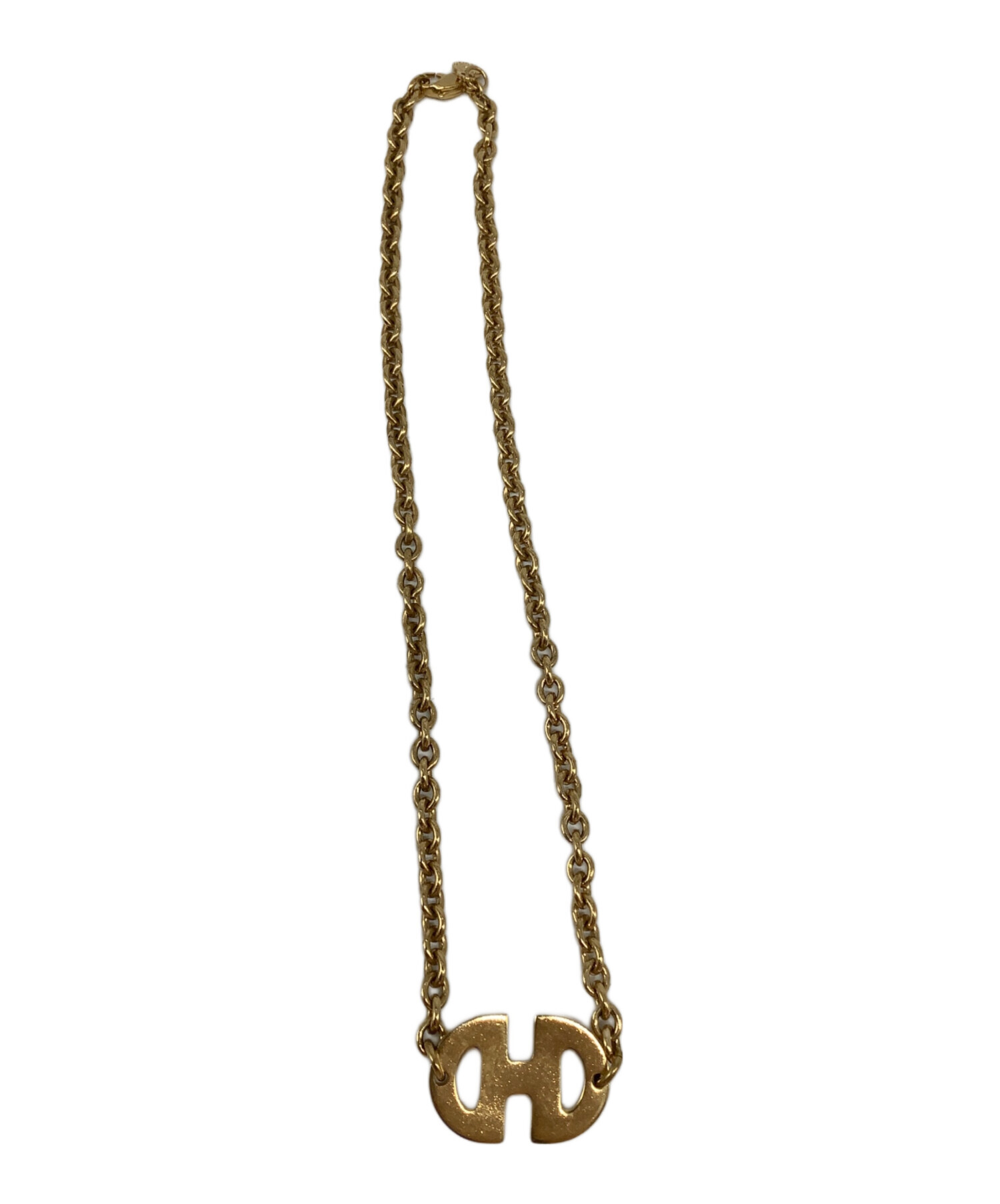 中古・古着通販】CELINE (セリーヌ) ホースビットネックレス ゴールド