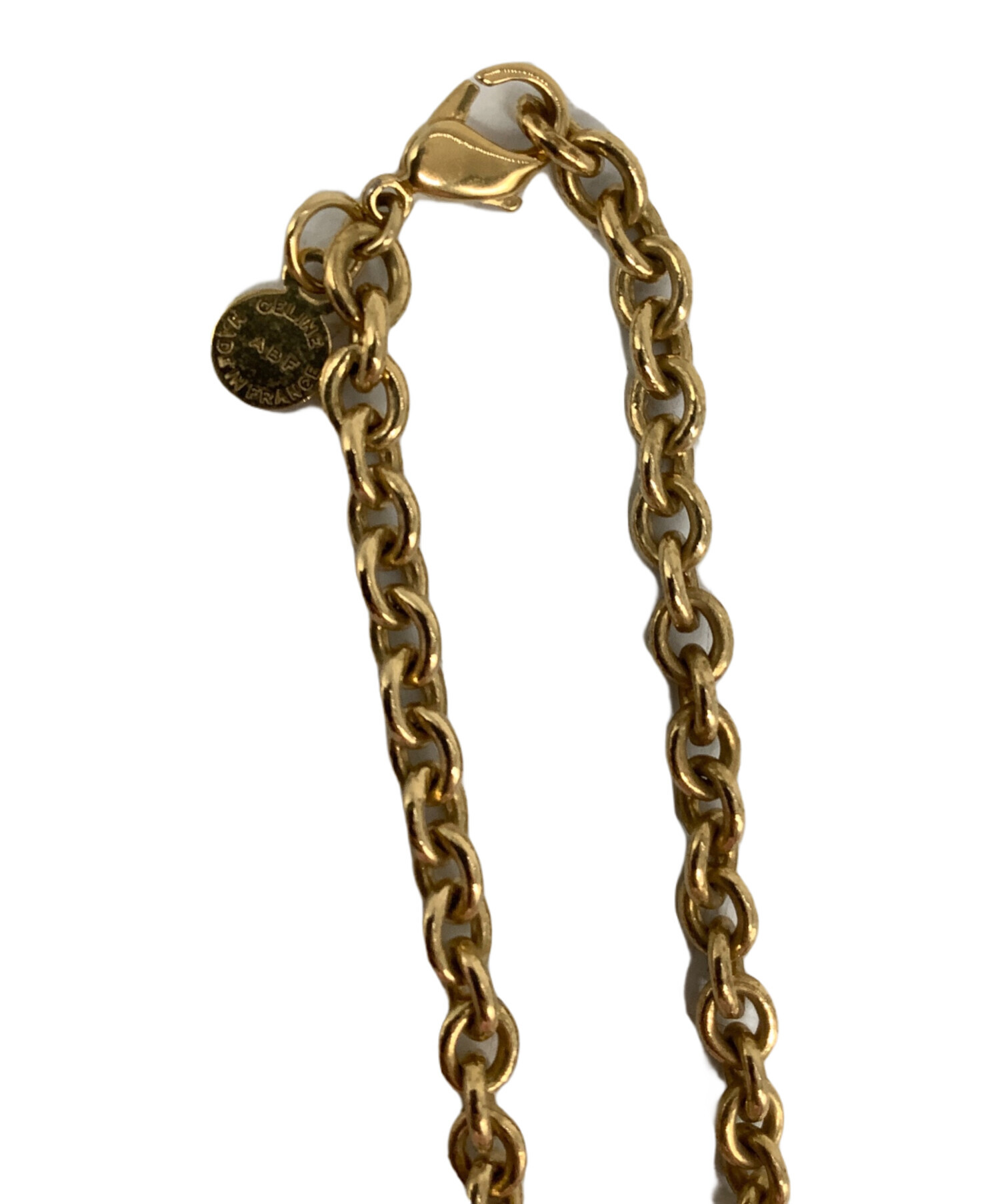 中古・古着通販】CELINE (セリーヌ) ホースビットネックレス ゴールド