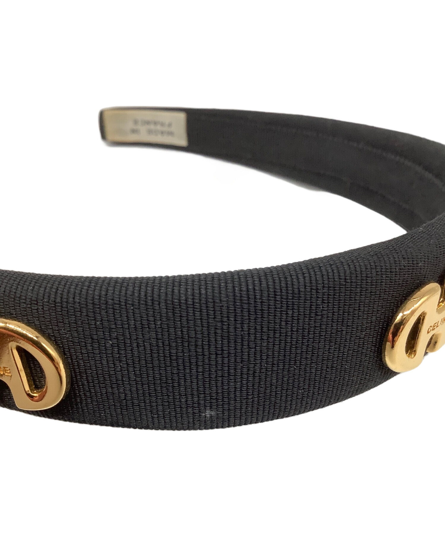 中古・古着通販】CELINE (セリーヌ) カチューシャ ブラック サイズ