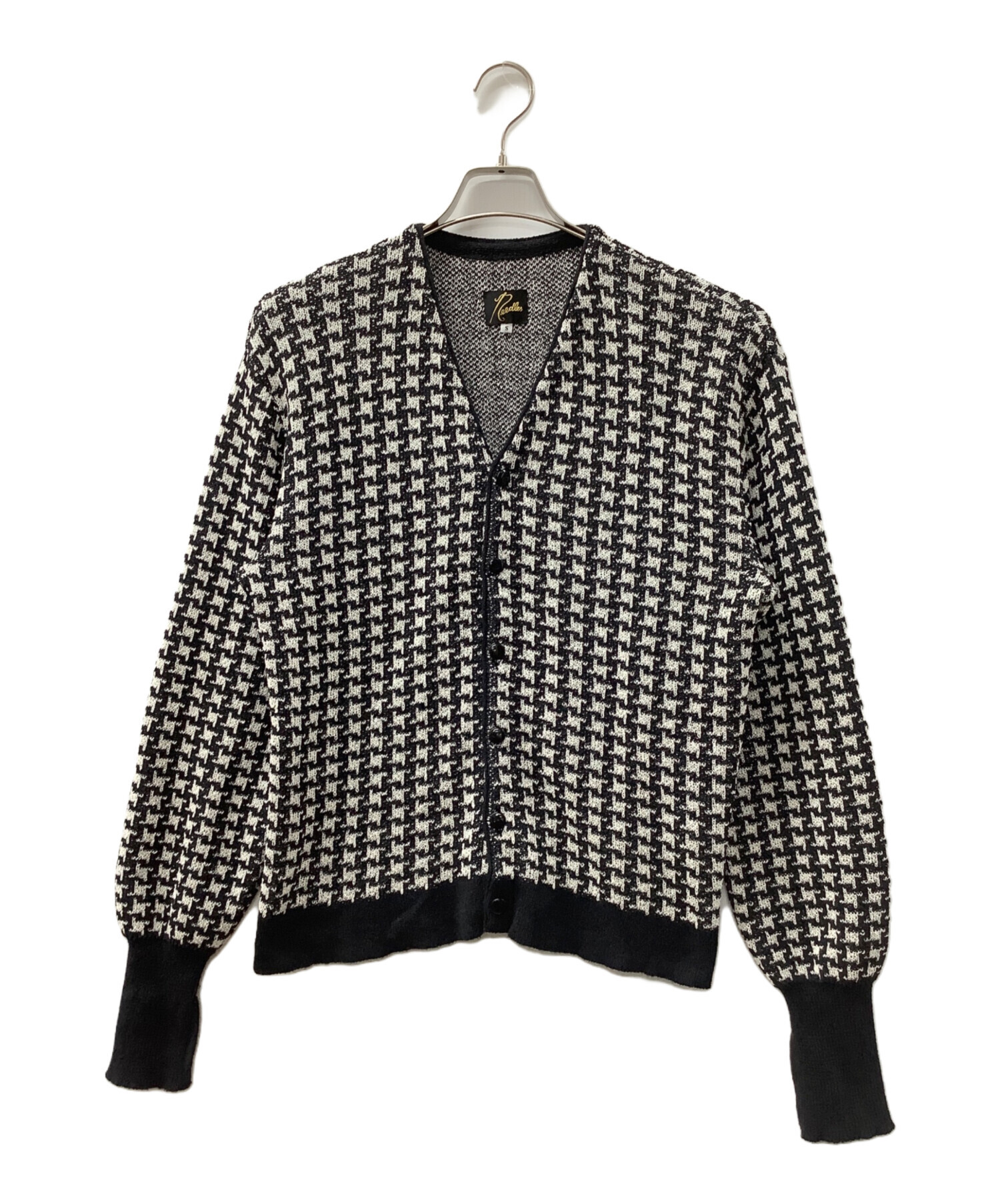Needles ニードルズ Vneck Cardigan-Houndstooth 中古・古着通販】Needles (ニードルズ) V Neck Cardigan - Houndstooth
