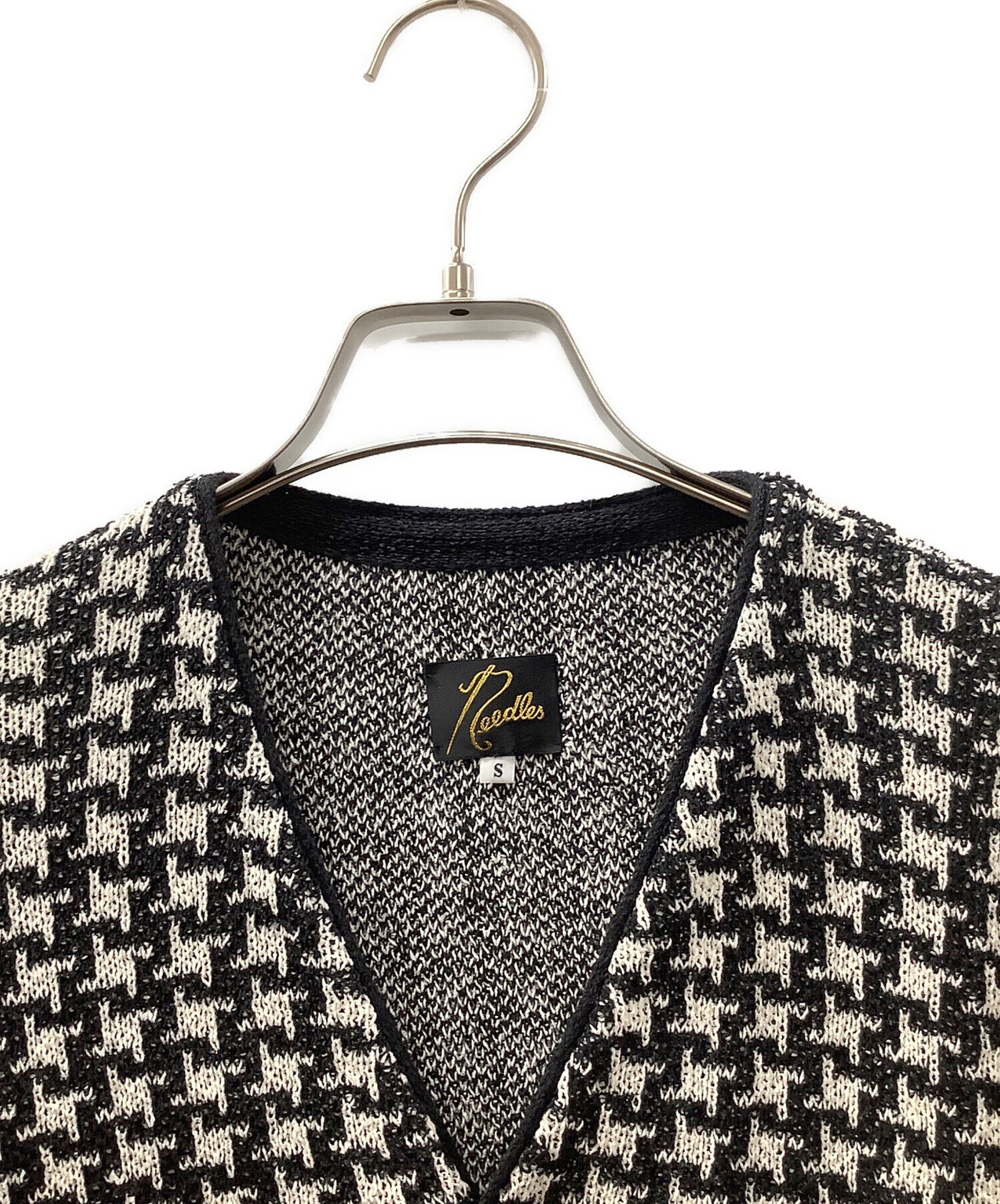 中古・古着通販】Needles (ニードルズ) V Neck Cardigan - Houndstooth