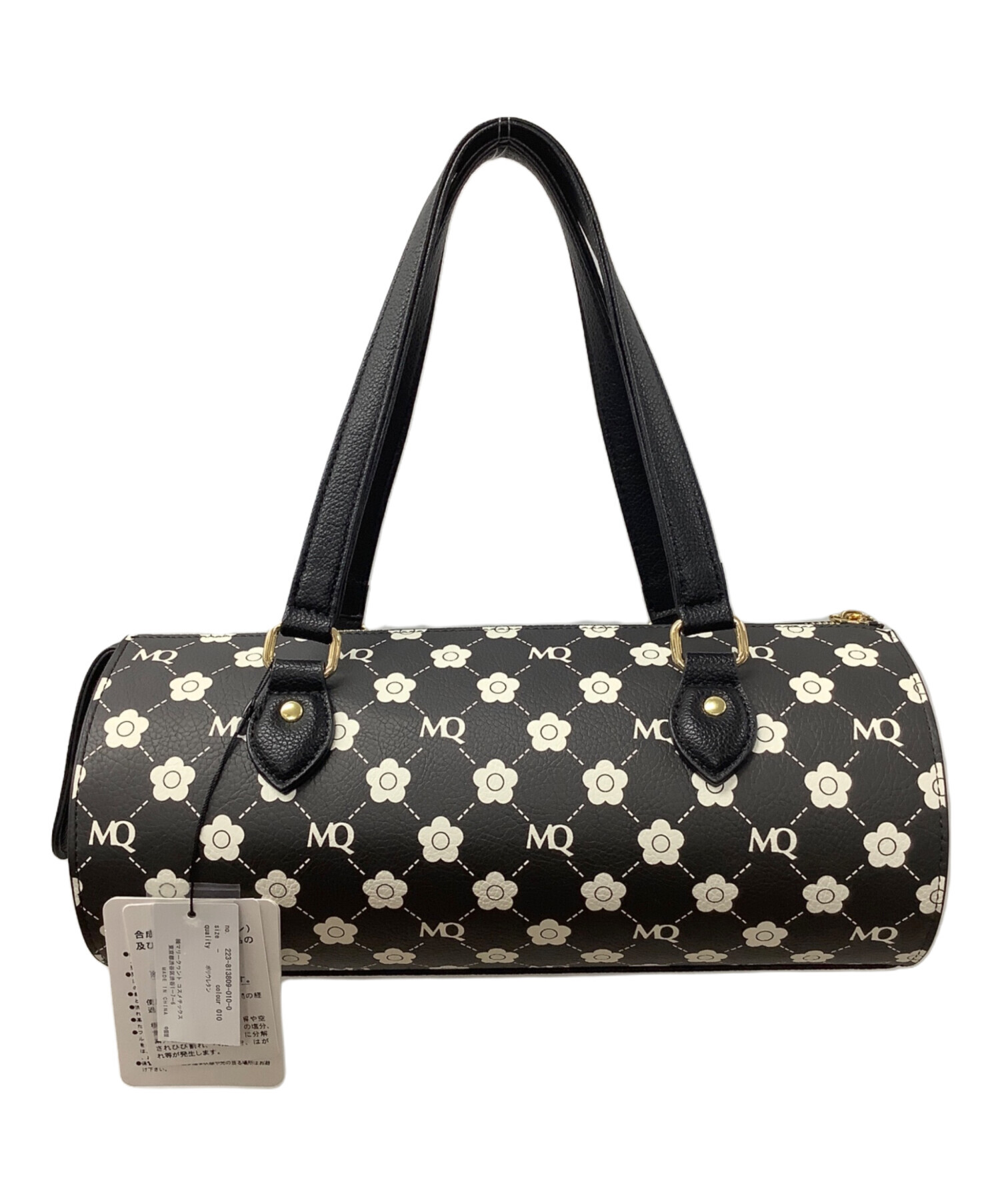 中古・古着通販】MARY QUANT (マリークヮント) ハンドバッグ ブラック 