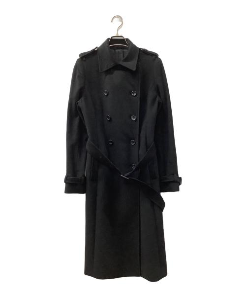 中古・古着通販】ANAYI (アナイ) チェスターコート ブラック サイズ:38