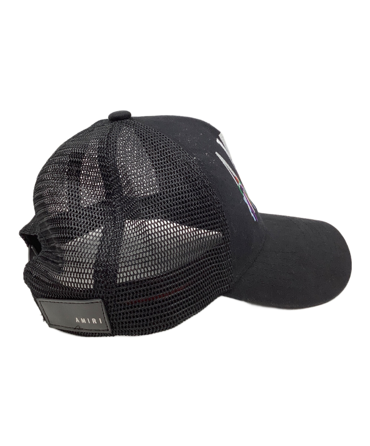 AMIRI キャップ ブラック (新作) 最終値下げ 中古・古着通販】AMIRI (アミリ) キャップ ブラック サイズ:Free