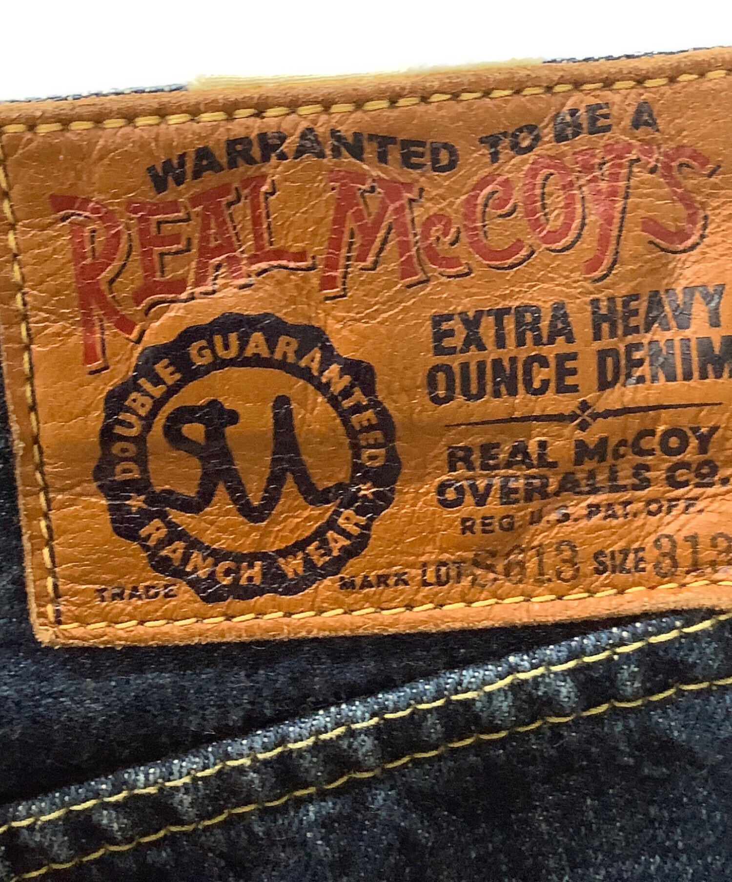 中古・古着通販】THE REAL McCOY'S (ザ・リアルマッコイズ) デニム