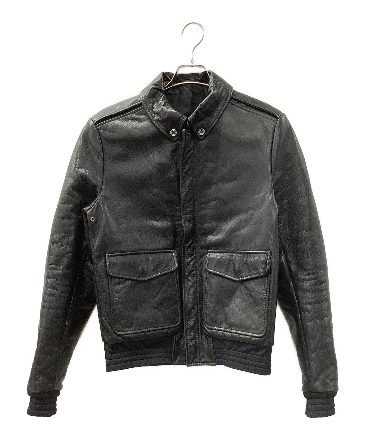中古・古着通販】BALENCIAGA (バレンシアガ) レザージャケット 