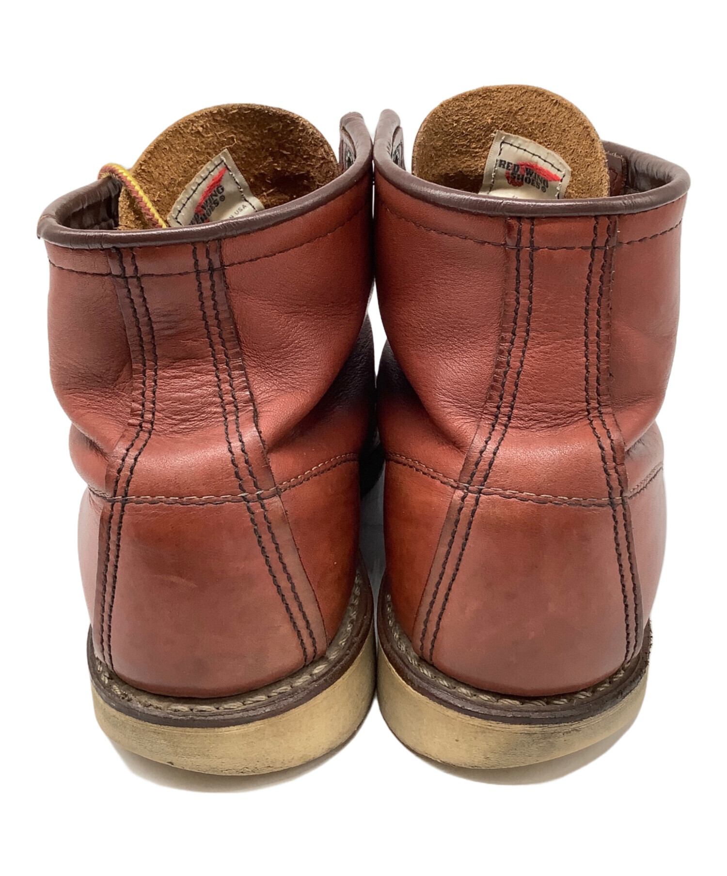 Red Wing Shoes 9106 ブラウンブーツ サイズ7 UK 楽天市場】レッドウィング REDWING 9106 6inch CLASSIC MOC Dwidth