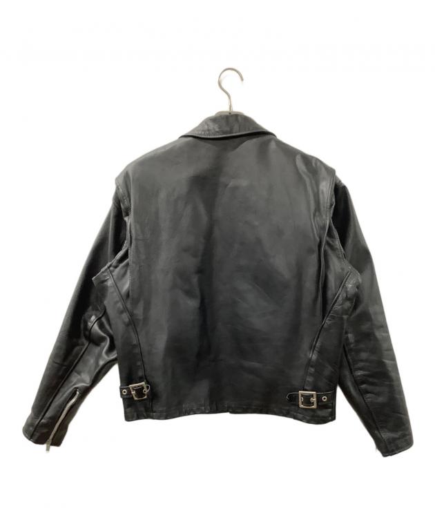 メンズ　Schott 黒　革ジャン　42 楽天市場】【ポイント10倍】Schott ショット 228US LAMB RIDERS JACKET