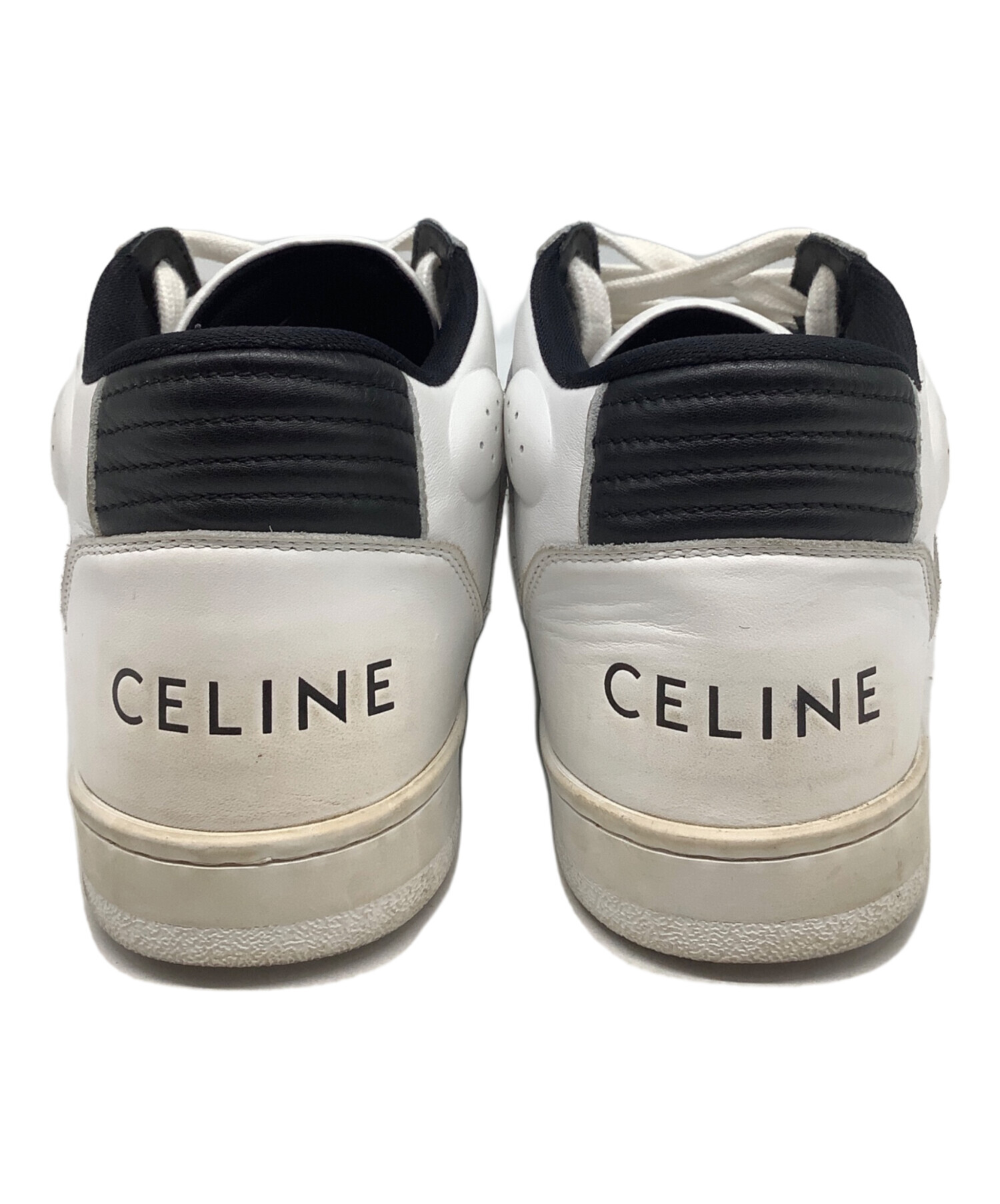 中古・古着通販】CELINE (セリーヌ) ベルクロストラップレザーミッド