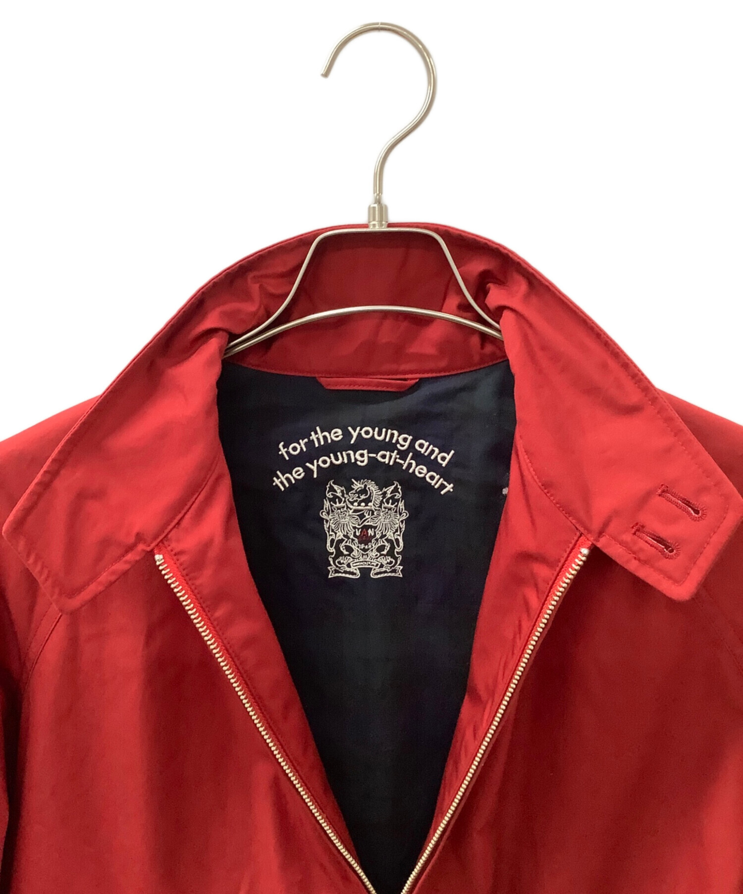 中古・古着通販】VAN (ヴァン) ブルゾン レッド サイズ:M｜ブランド