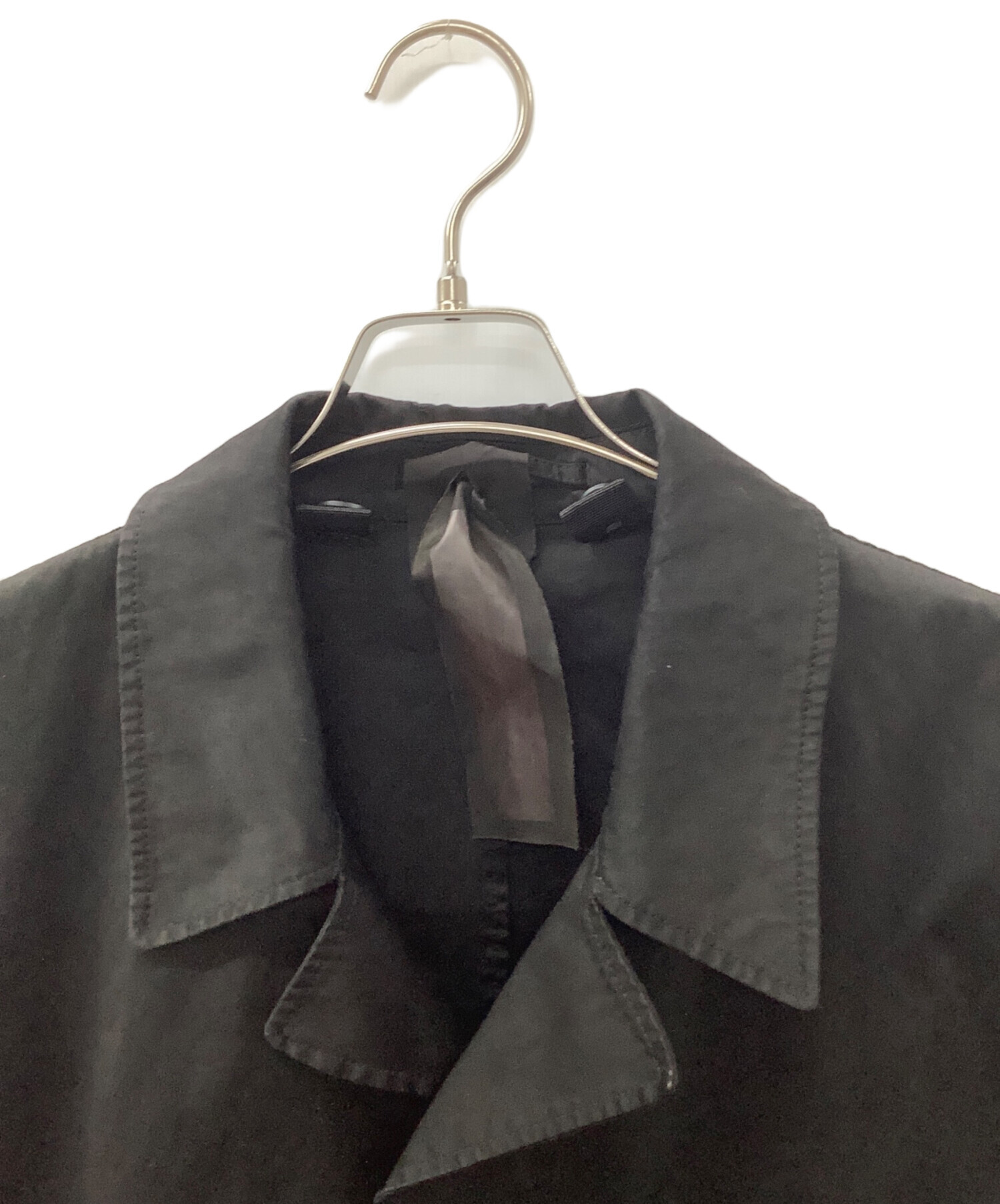中古・古着通販】TEN-C (テンシー) Car Coat Lungo ブラック サイズ:M