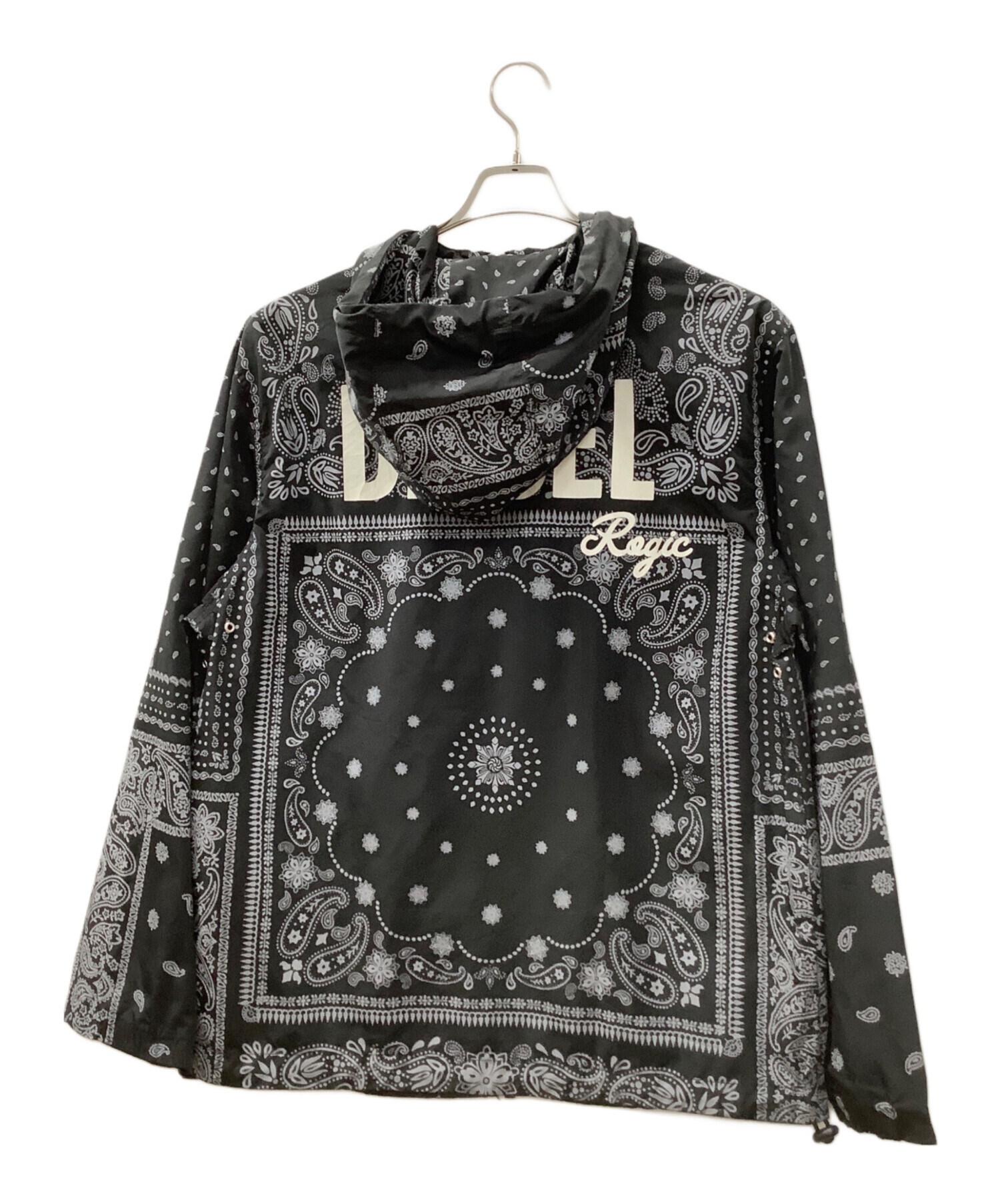 DIESEL / GR8 rogic ペイズリー ナイロンジャケット Mサイズ 中古・古着通販】DIESEL (ディーゼル) ROGIC GR8 (ロジック グレイト