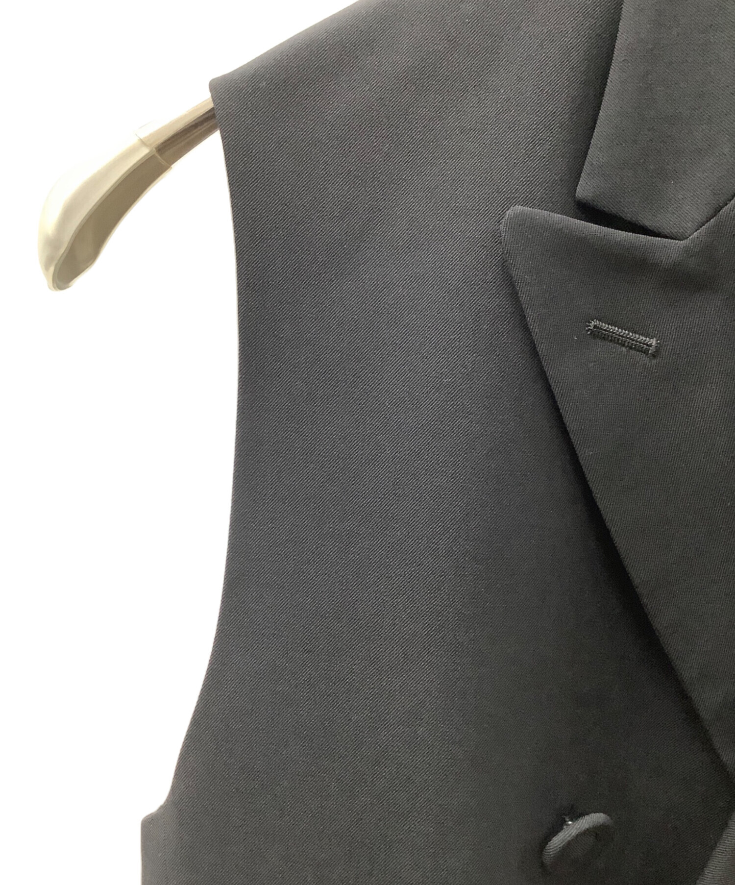 中古・古着通販】cygne (シーニュ) ジレ ブラック サイズ:-｜ブランド