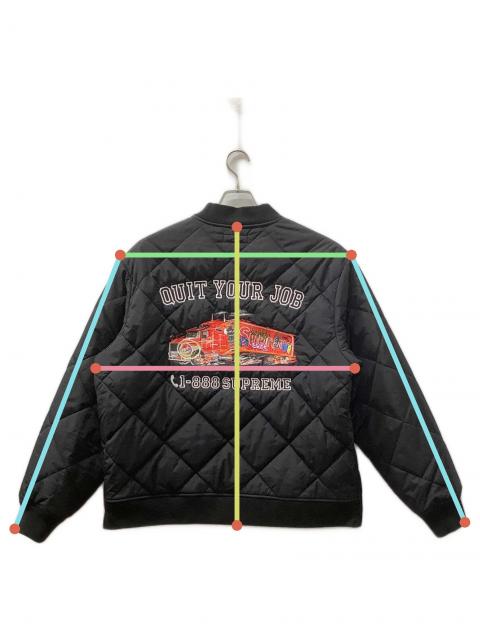 中古・古着通販】SUPREME (シュプリーム) Quit Your Job Quilted Work