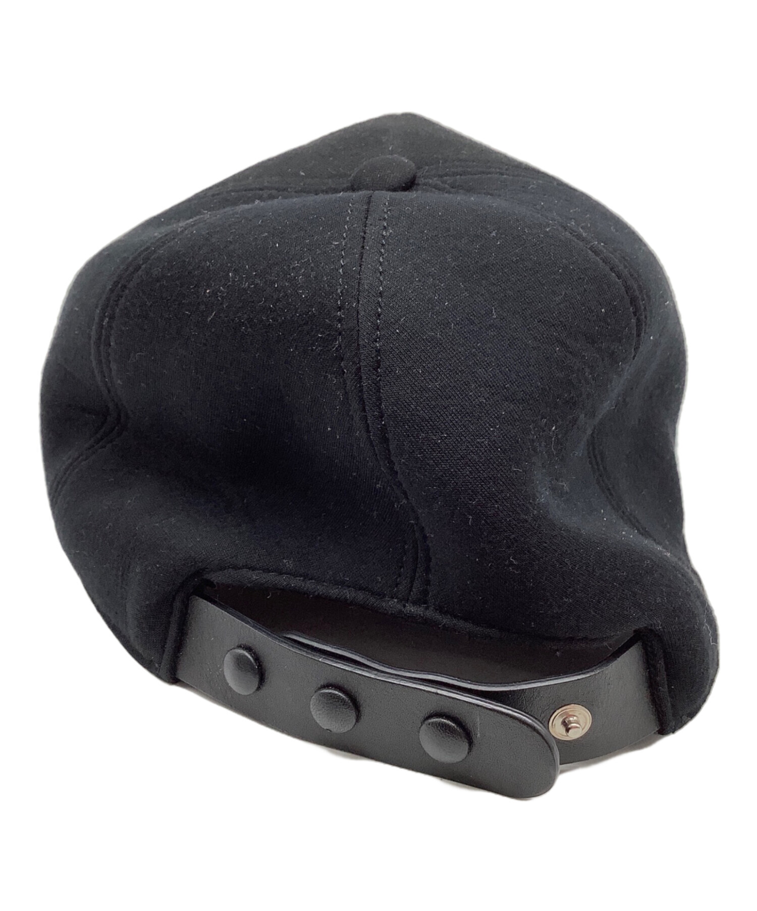 BURBERRY ブラック キャップ 中古・古着通販】BURBERRY (バーバリー) キャップ ブラック サイズ:57