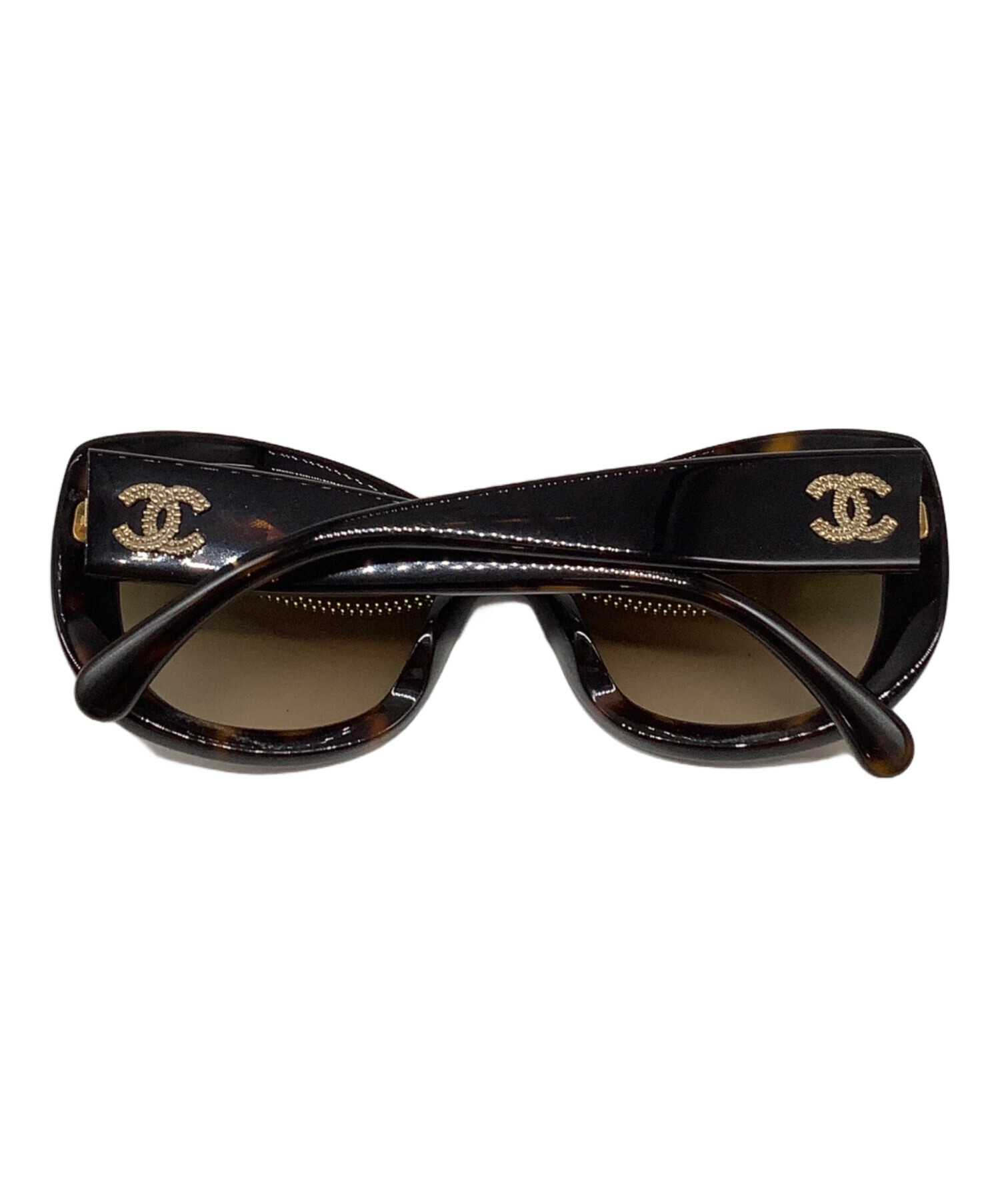 中古・古着通販】CHANEL (シャネル) サングラス ブラウン サイズ:55