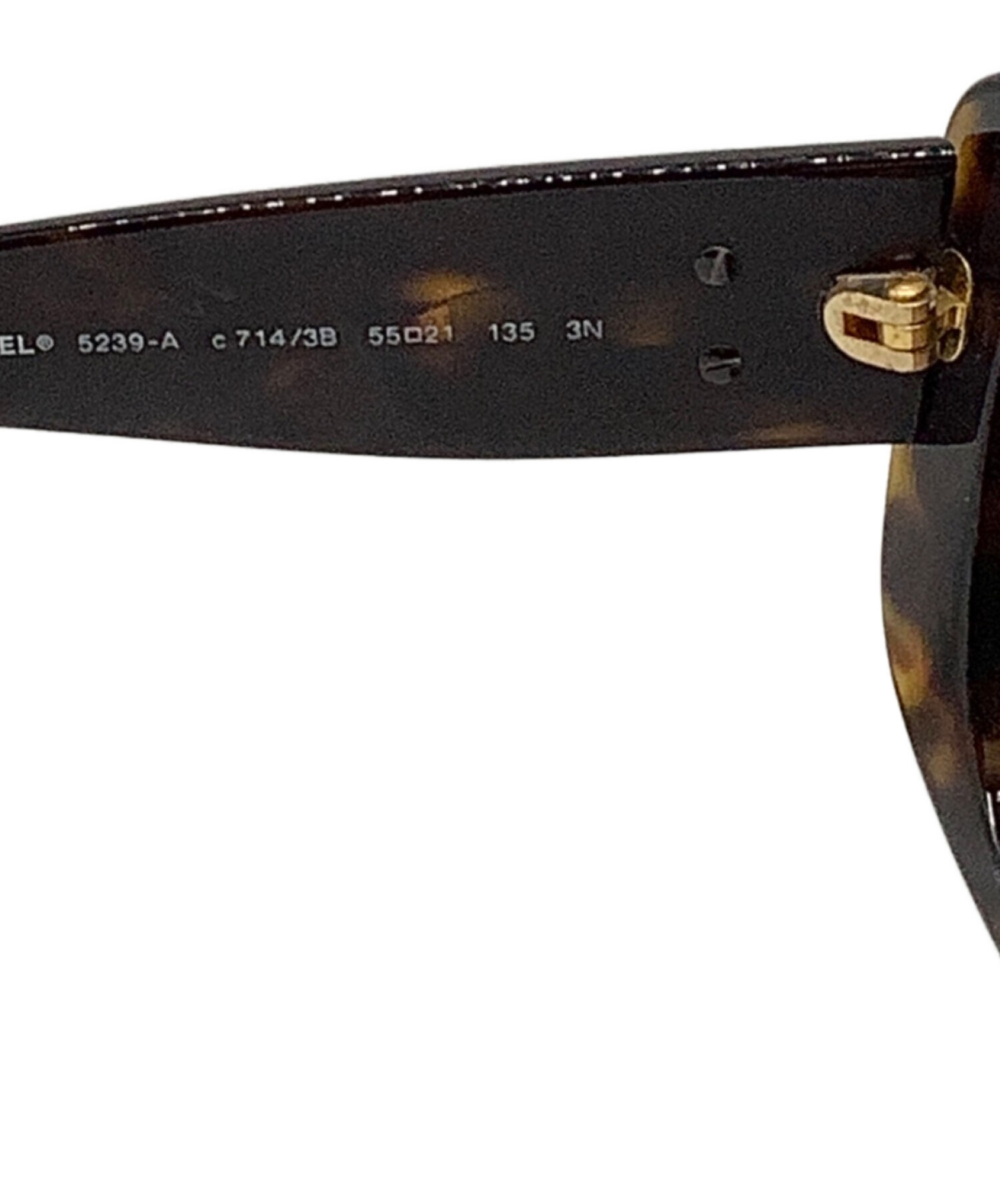 中古・古着通販】CHANEL (シャネル) サングラス ブラウン サイズ:55