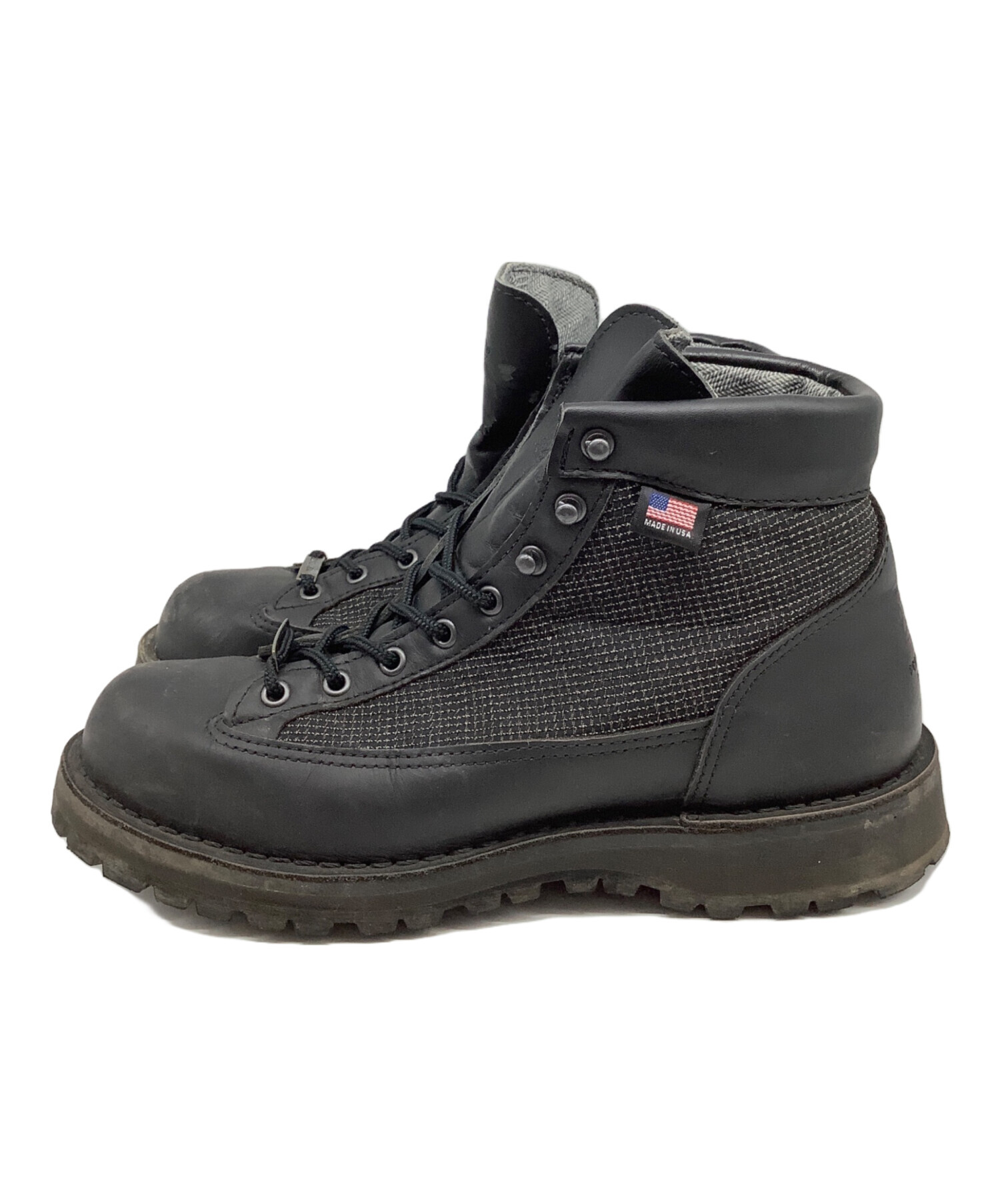 中古・古着通販】Danner (ダナー) レースアップブーツ ブラック サイズ