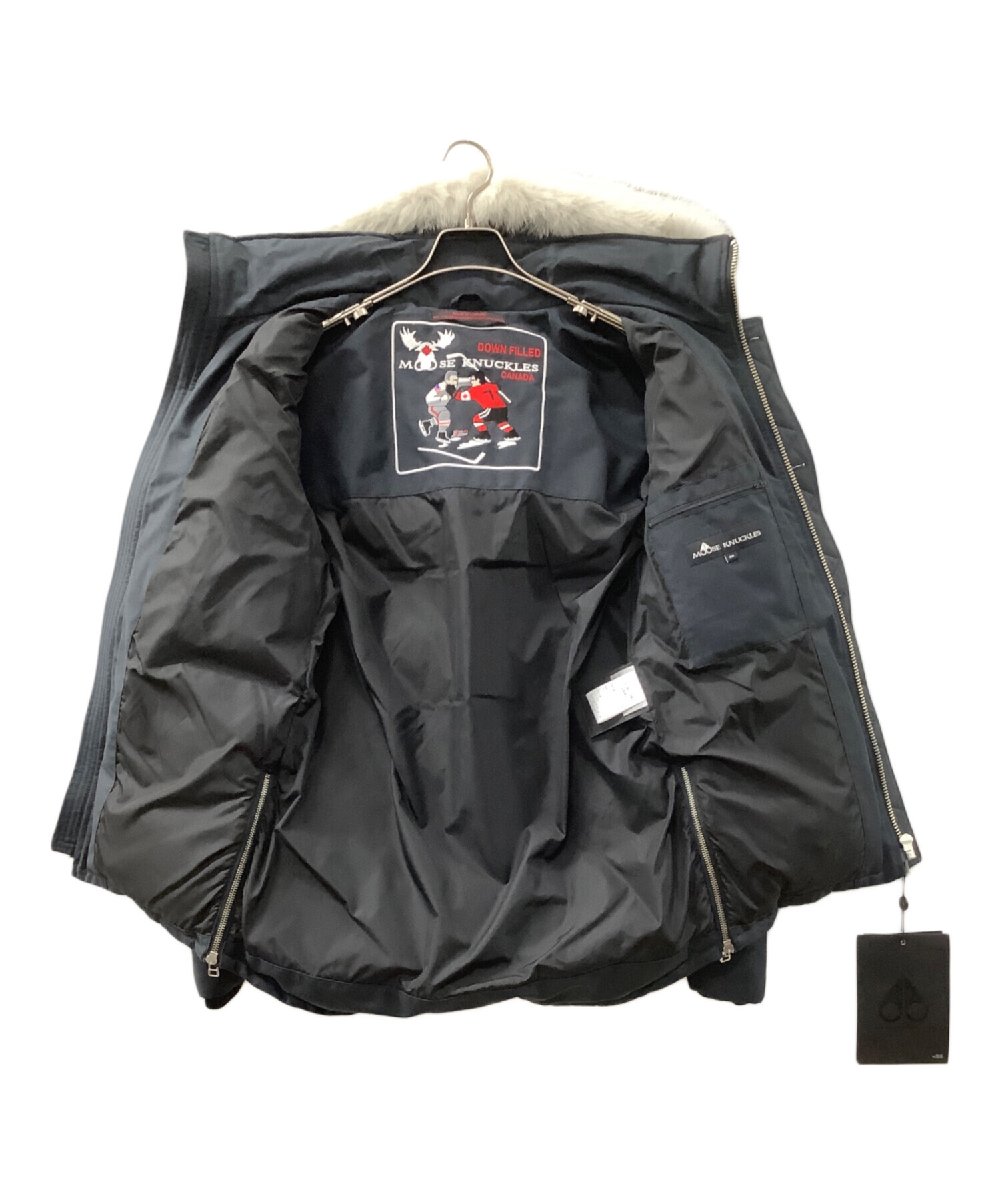 中古・古着通販】MOOSE KNUCKLES (ムース ナックルズ) ダウンコート 