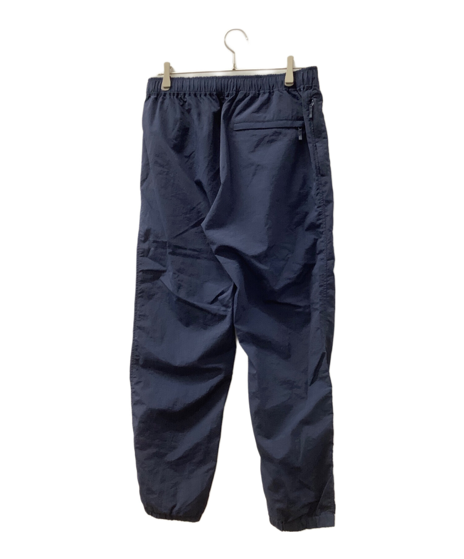 中古・古着通販】ENNOY (エンノイ) ナイロントラックパンツ ネイビー