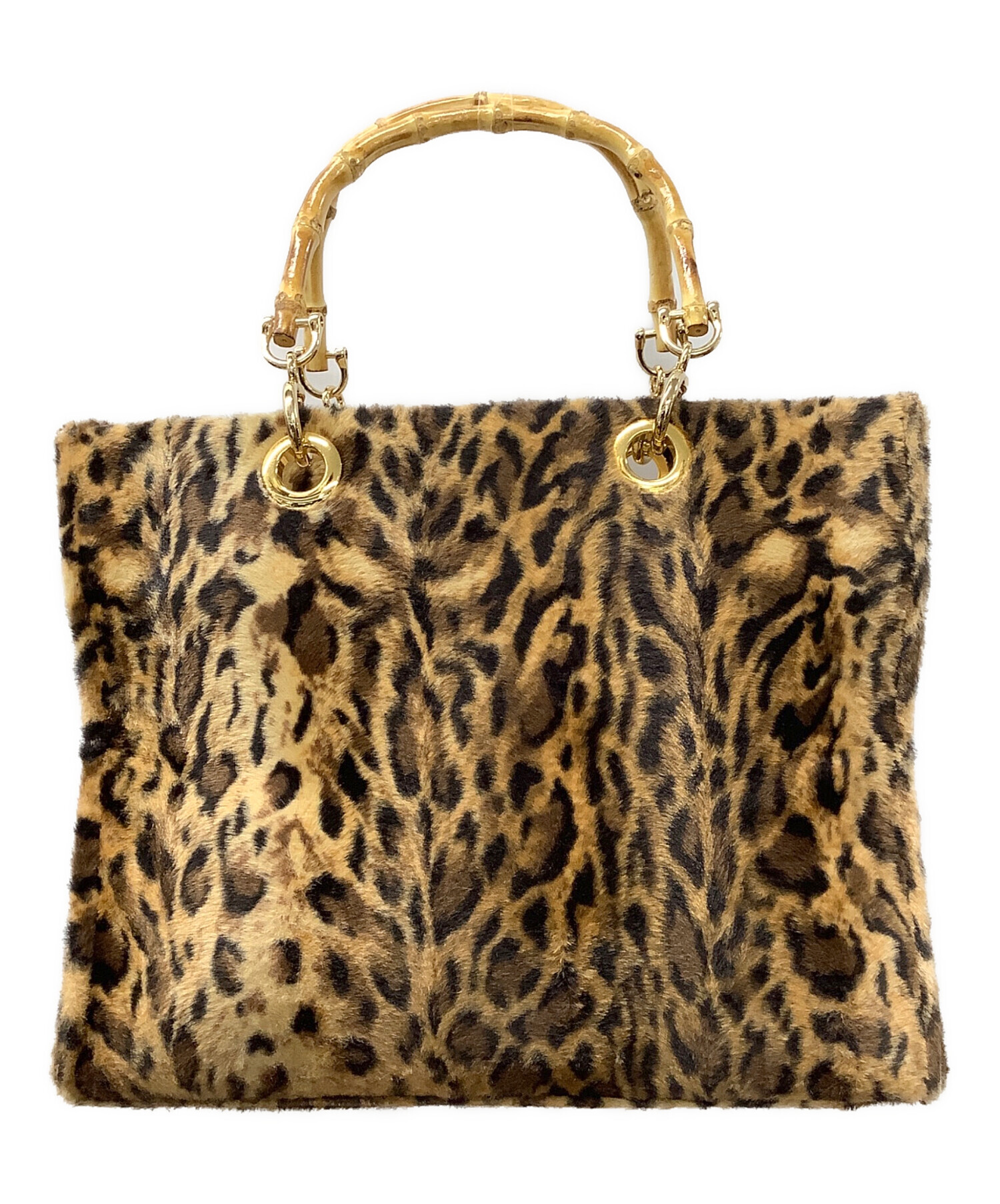 LAppartement /アパルトモンLeopard Bamboo Bag 中古・古着通販】L'appartement (アパルトモン) Leopard Bamboo Bag