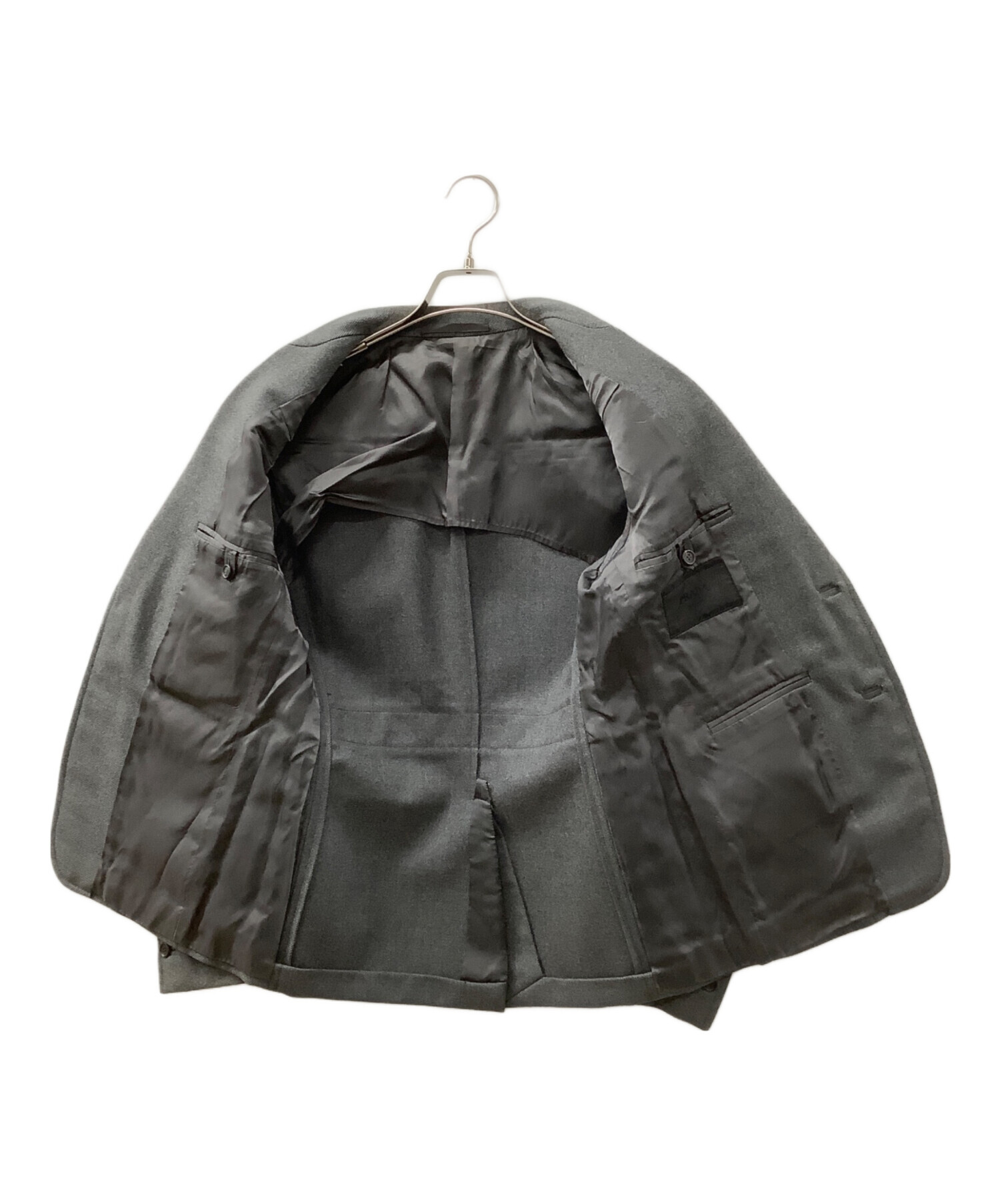 中古・古着通販】PRADA (プラダ) テーラードジャケット ライトグレー