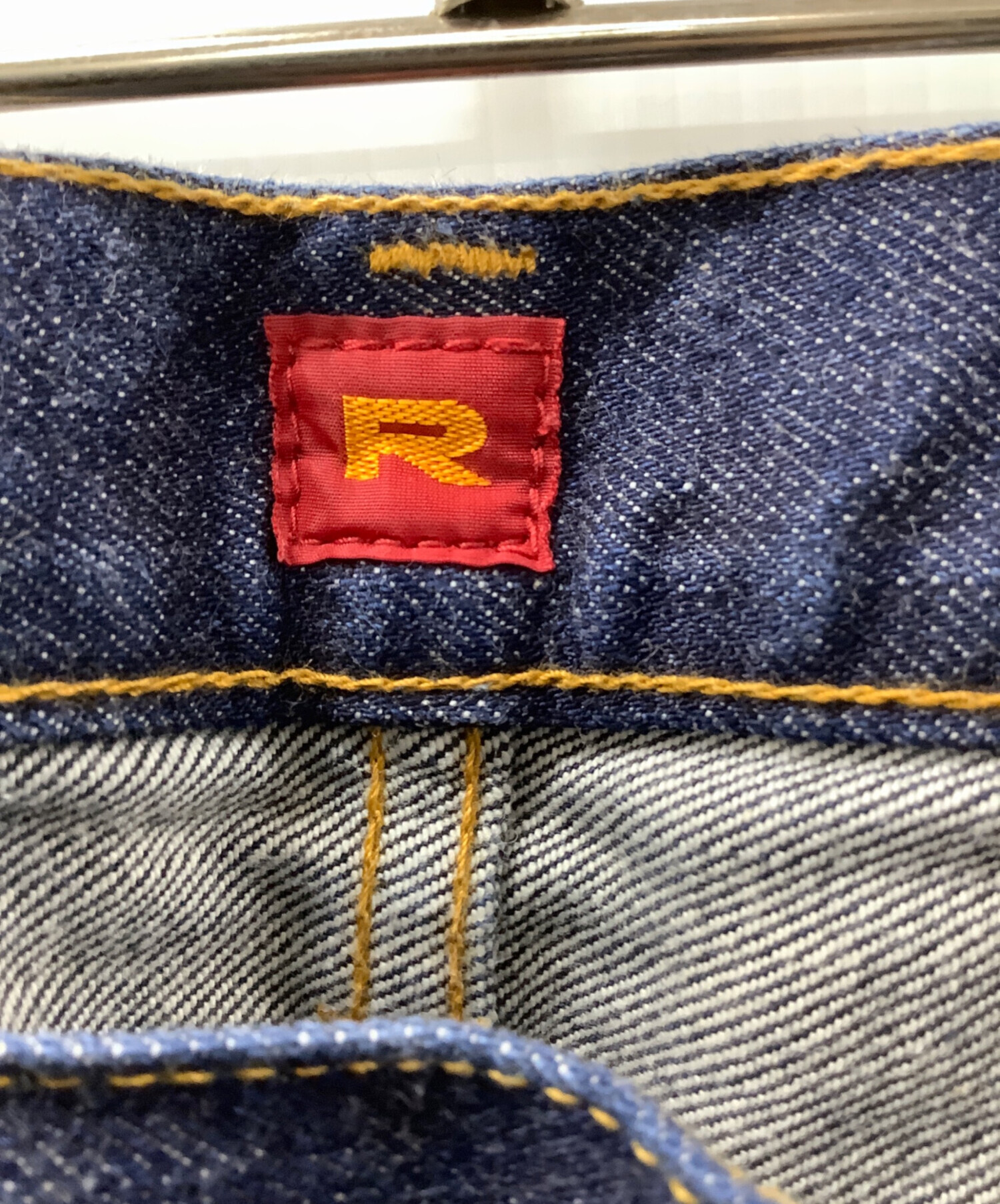 美品 リゾルト デニム 712 デニムパンツ セルビッチ 赤耳 古着 497 中古・古着通販】RESOLUTE (リゾルト) 712デニムパンツ インディゴ