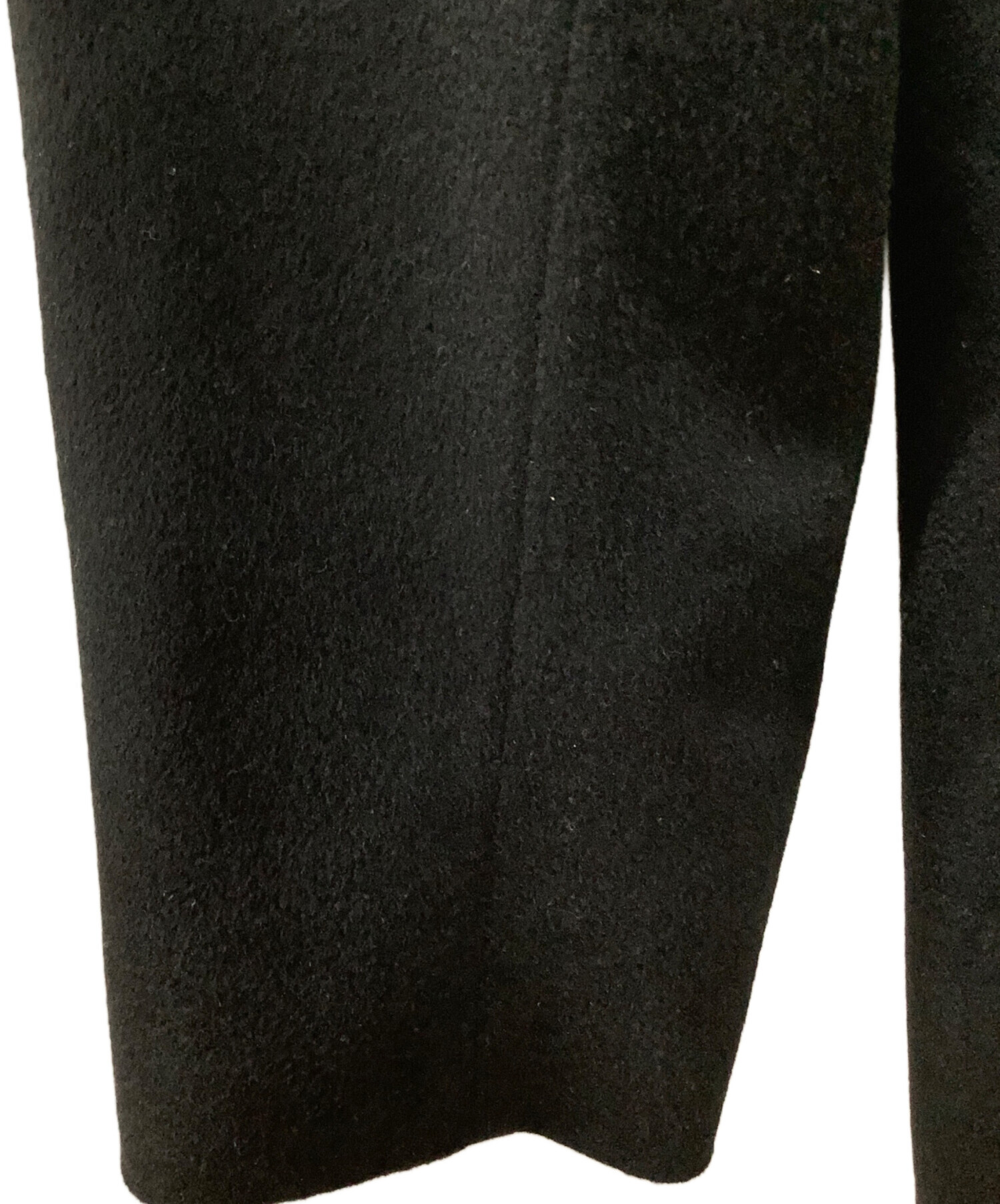中古・古着通販】allegri (アレグリ) ステンカラーコート ブラック