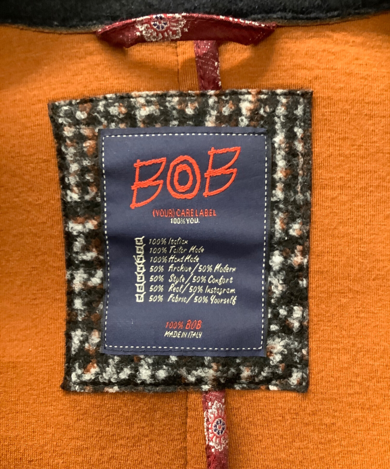 中古・古着通販】Bob (ボブ) ダブルフェイスメルトンボンディング