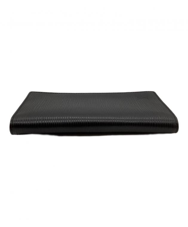 中古・古着通販】LOUIS VUITTON (ルイ ヴィトン) エピ 長財布 ブラック