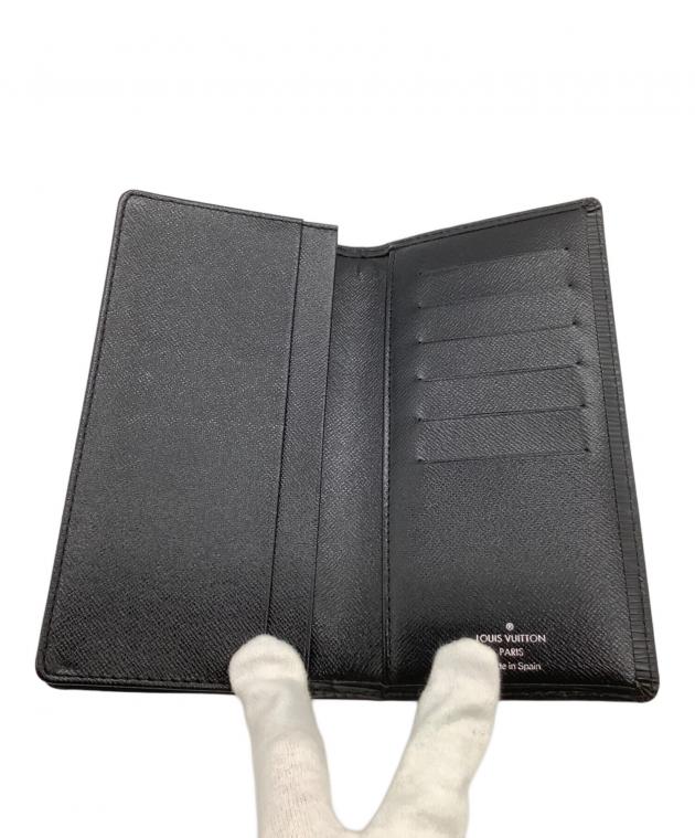 中古・古着通販】LOUIS VUITTON (ルイ ヴィトン) エピ 長財布 ブラック