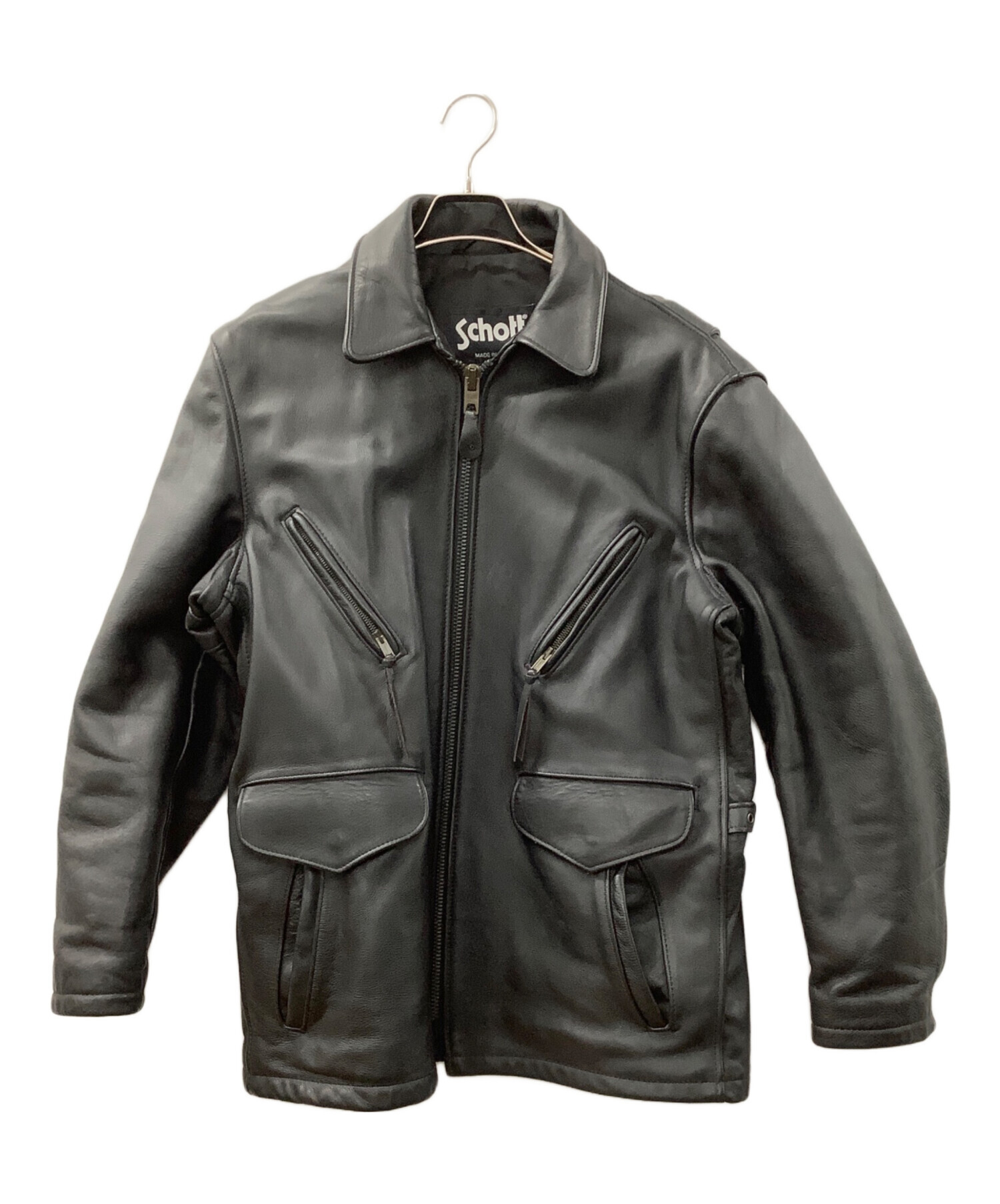 中古・古着通販】Schott (ショット) カーコート レザージャケット 