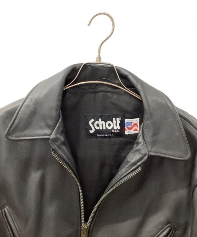 中古・古着通販】Schott (ショット) カーコート レザージャケット