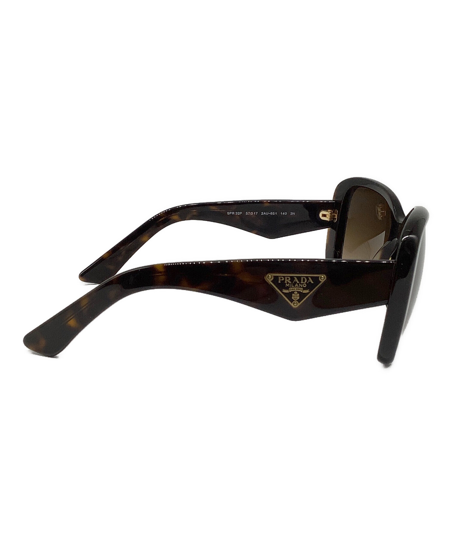 中古・古着通販】PRADA (プラダ) サイドロゴプレートサングラス