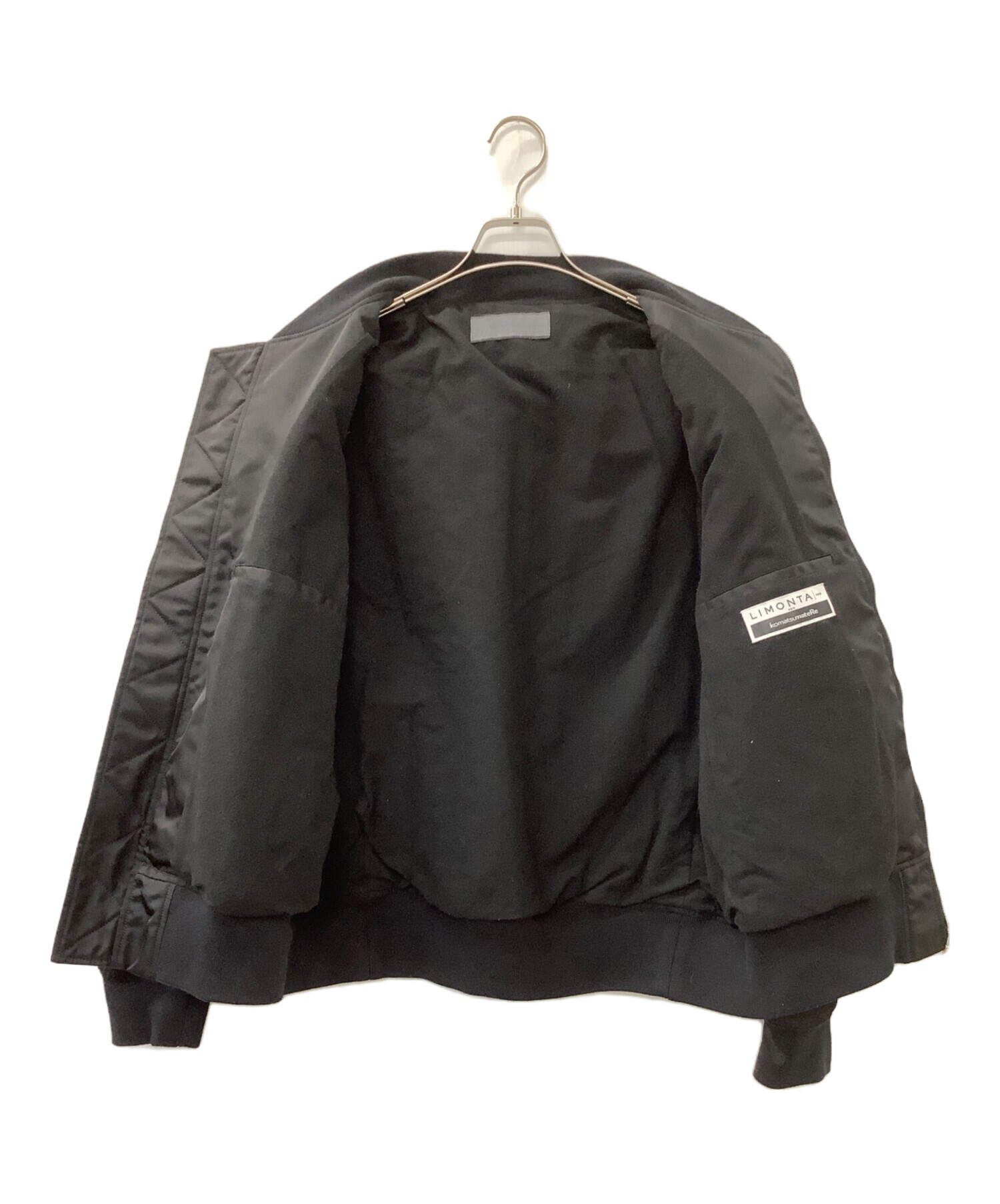 中古・古着通販】LIMONTA (リモンタ) MA-1ジャケット ブラック サイズ 