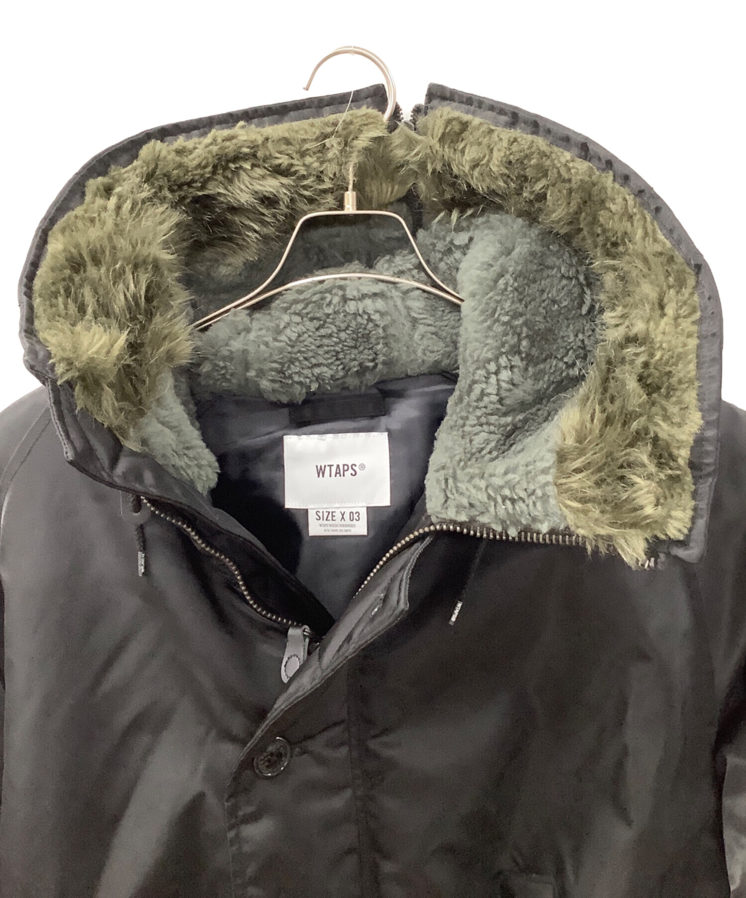 中古・古着通販】WTAPS (ダブルタップス) N-2Bジャケット ブラック