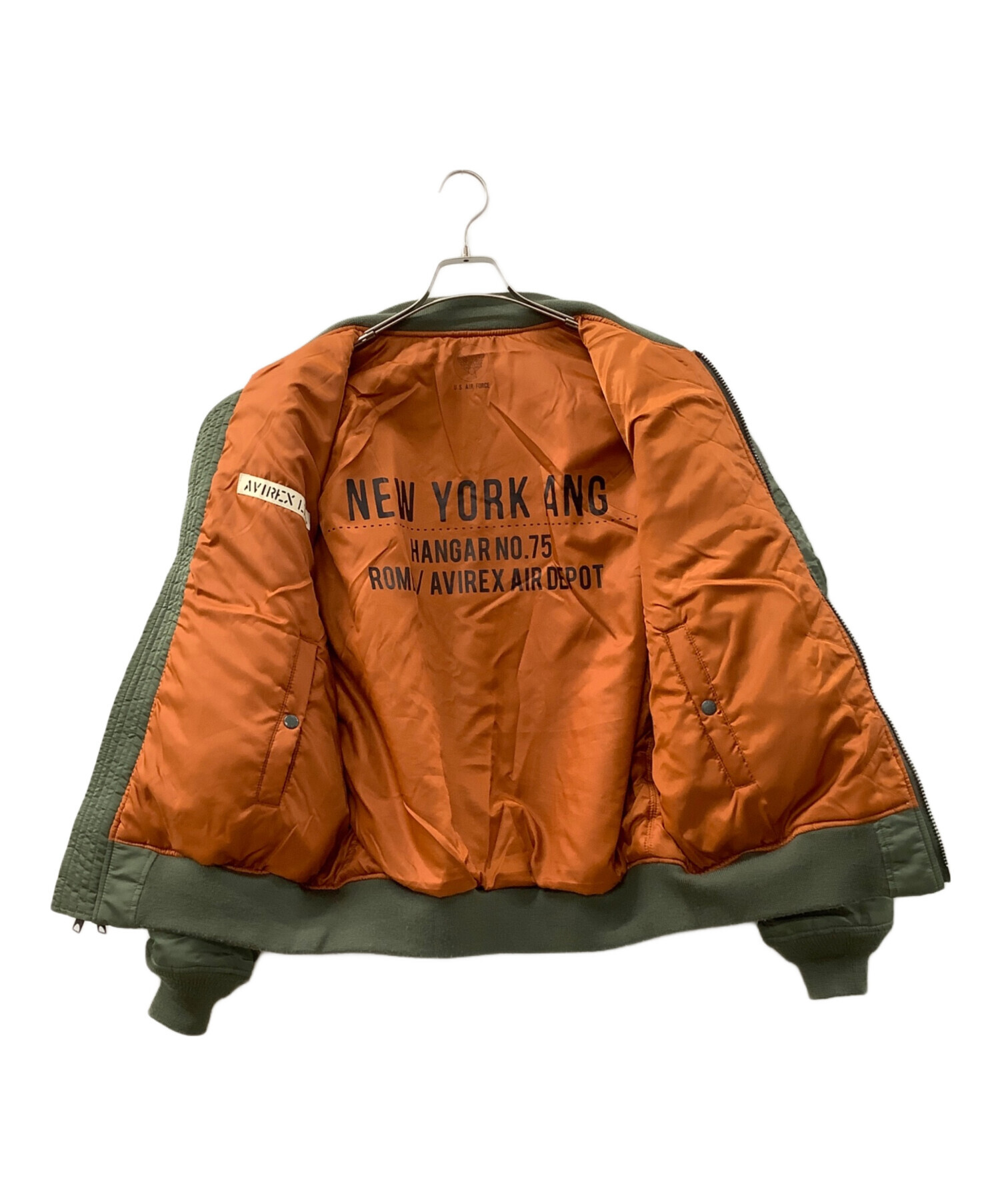 中古・古着通販】AVIREX (アヴィレックス) リバーシブルMA-1ジャケット