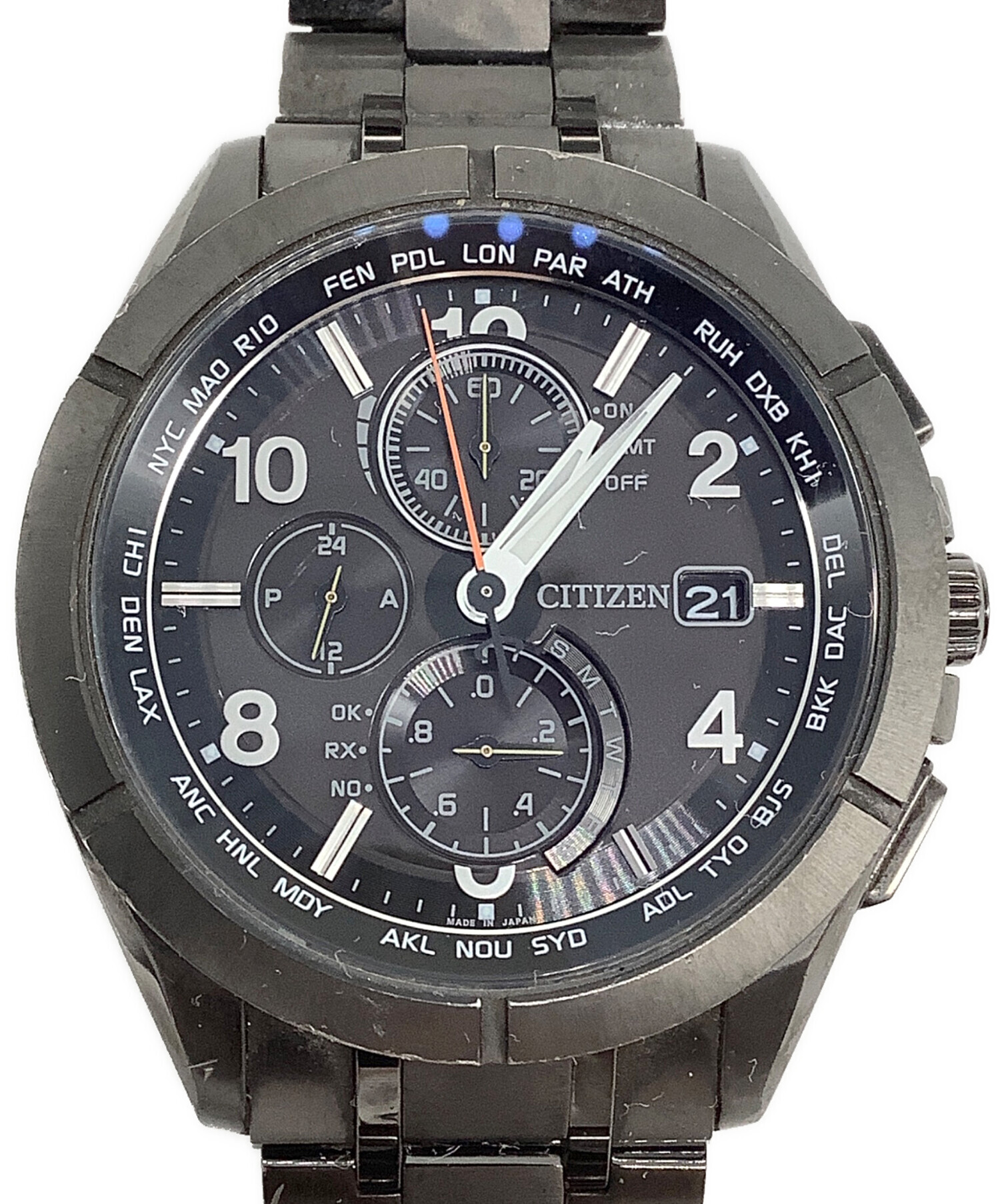 中古・古着通販】CITIZEN (シチズン) アテッサ ブラックチタン