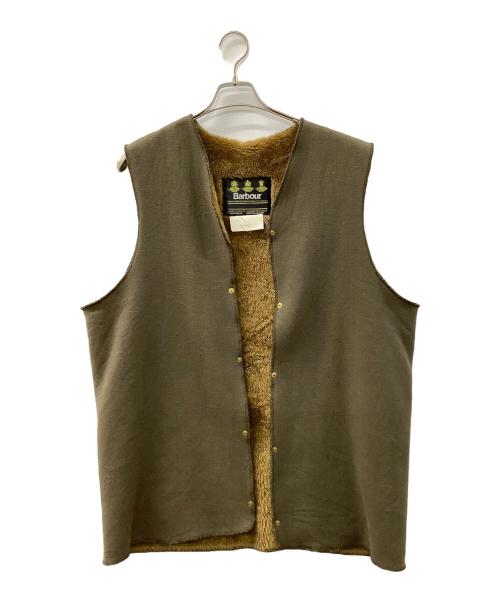 中古・古着通販】Barbour (バブアー) ボアベスト ブラウン サイズ