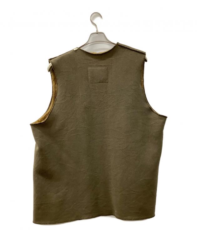 中古・古着通販】Barbour (バブアー) ボアベスト ブラウン サイズ