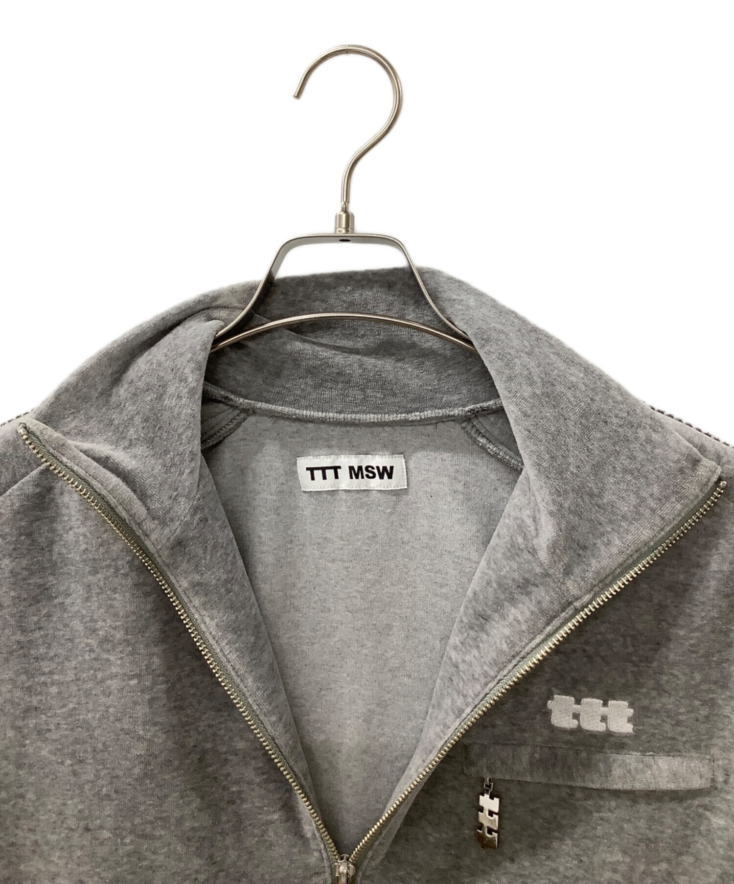中古・古着通販】TTT MSW (ティー) ベロアトラックジャケット ライト