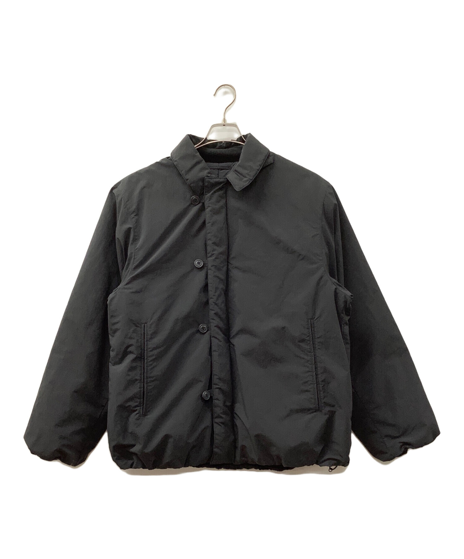 【美品】【未使用】セブンズtv ナイロンジャケット （ブラック）【値下げ中】 中古・古着通販】STEVEN ALAN (スティーブンアラン) ダルマジャケット