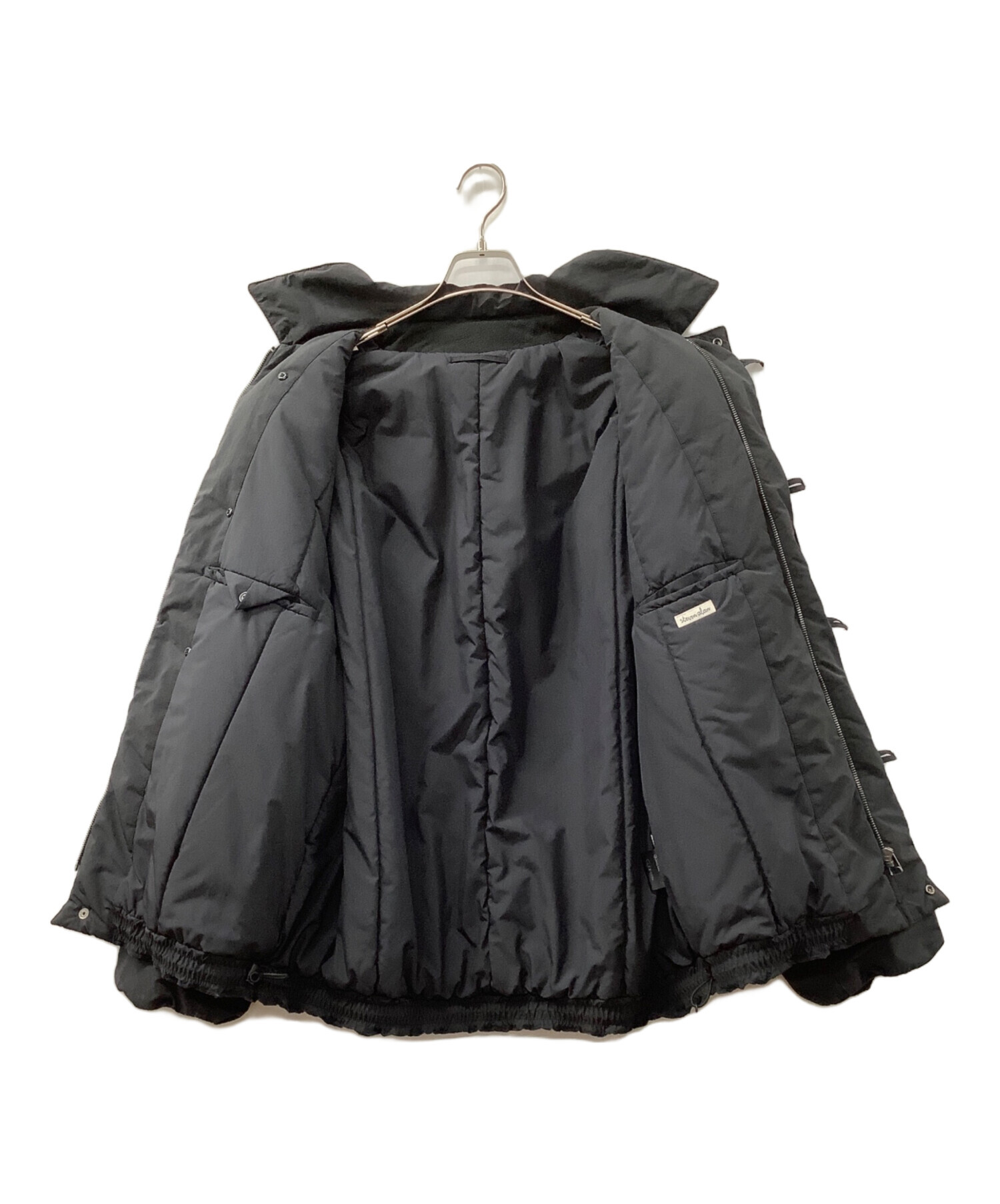 レア‼️ スティーブンアラン ダルマジャケット ブラック Mサイズ Steven Alan＞ ダルマ バルカラー ジャケット