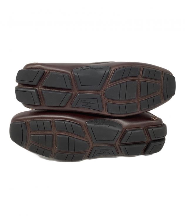 Salvatore Ferragamo スポーツシューズ ブラウン 中古・古着通販】Salvatore Ferragamo (サルヴァトーレ フェラガモ