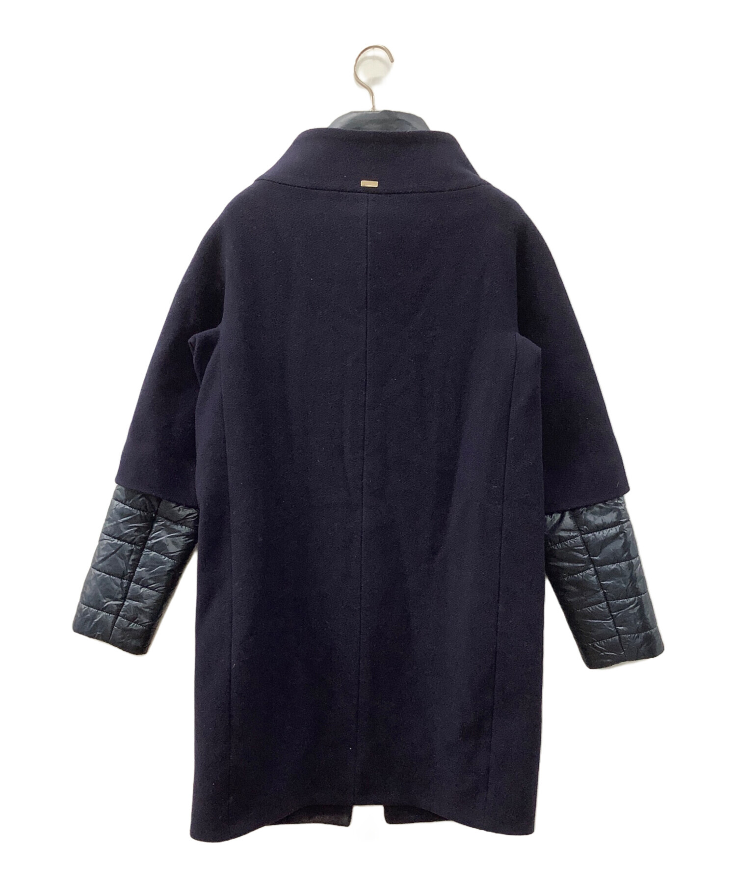 中古・古着通販】HERNO (ヘルノ) 切替ダウンコート ネイビー サイズ:38