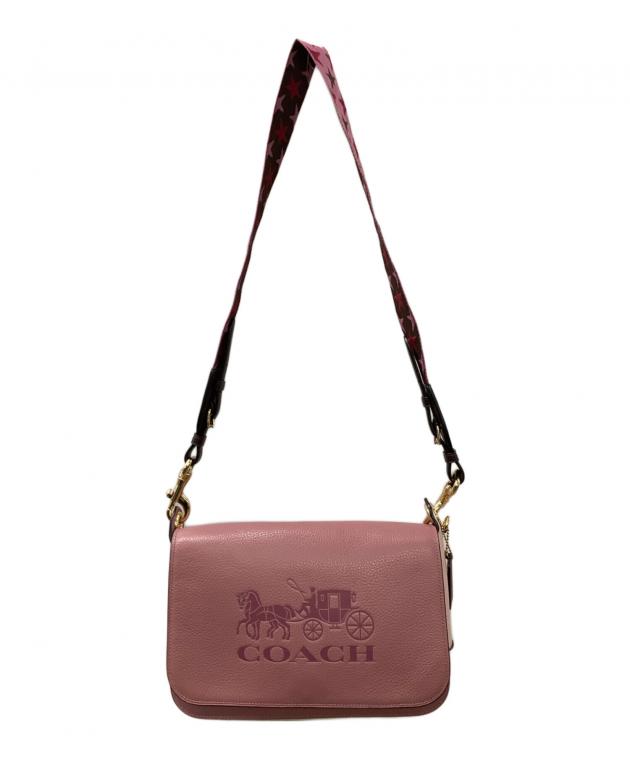 中古・古着通販】COACH (コーチ) ショルダーバッグ ピンク｜ブランド