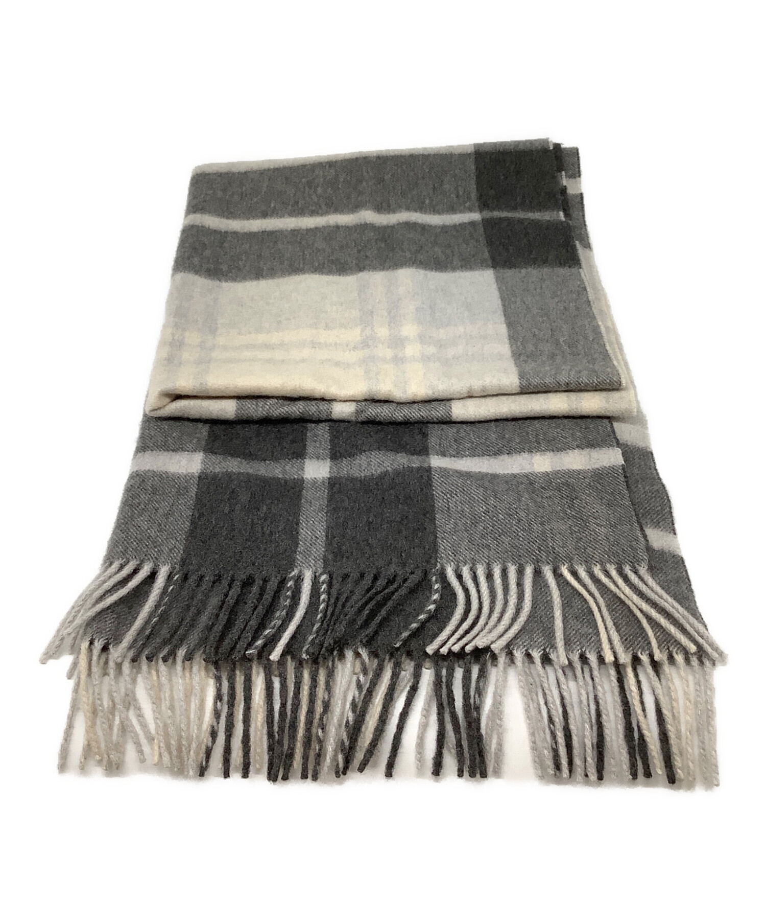 中古・古着通販】JOSHUA ELLIS (ジョシュア エリス) マフラー グレー