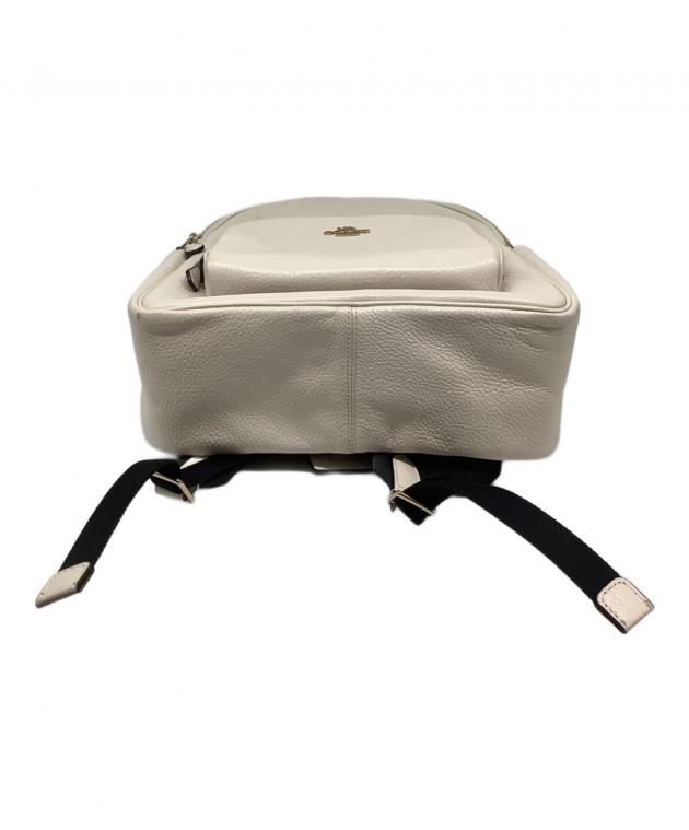 【新品未使用】COACH リュック ホワイト 中古・古着通販】COACH (コーチ) リュック ホワイト｜ブランド・古着