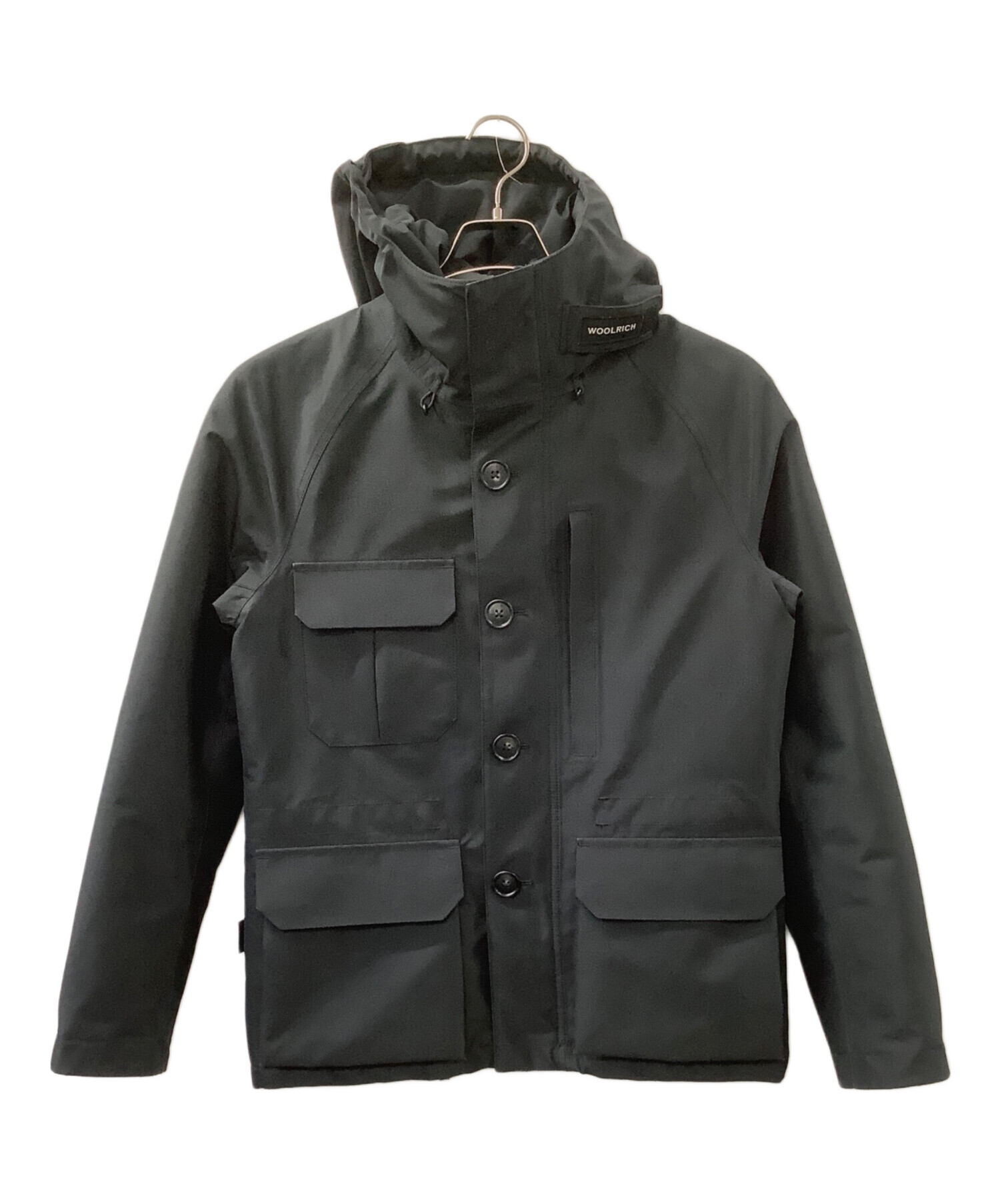 中古・古着通販】WOOLRICH (ウールリッチ) ダウンジャケット ブラック 